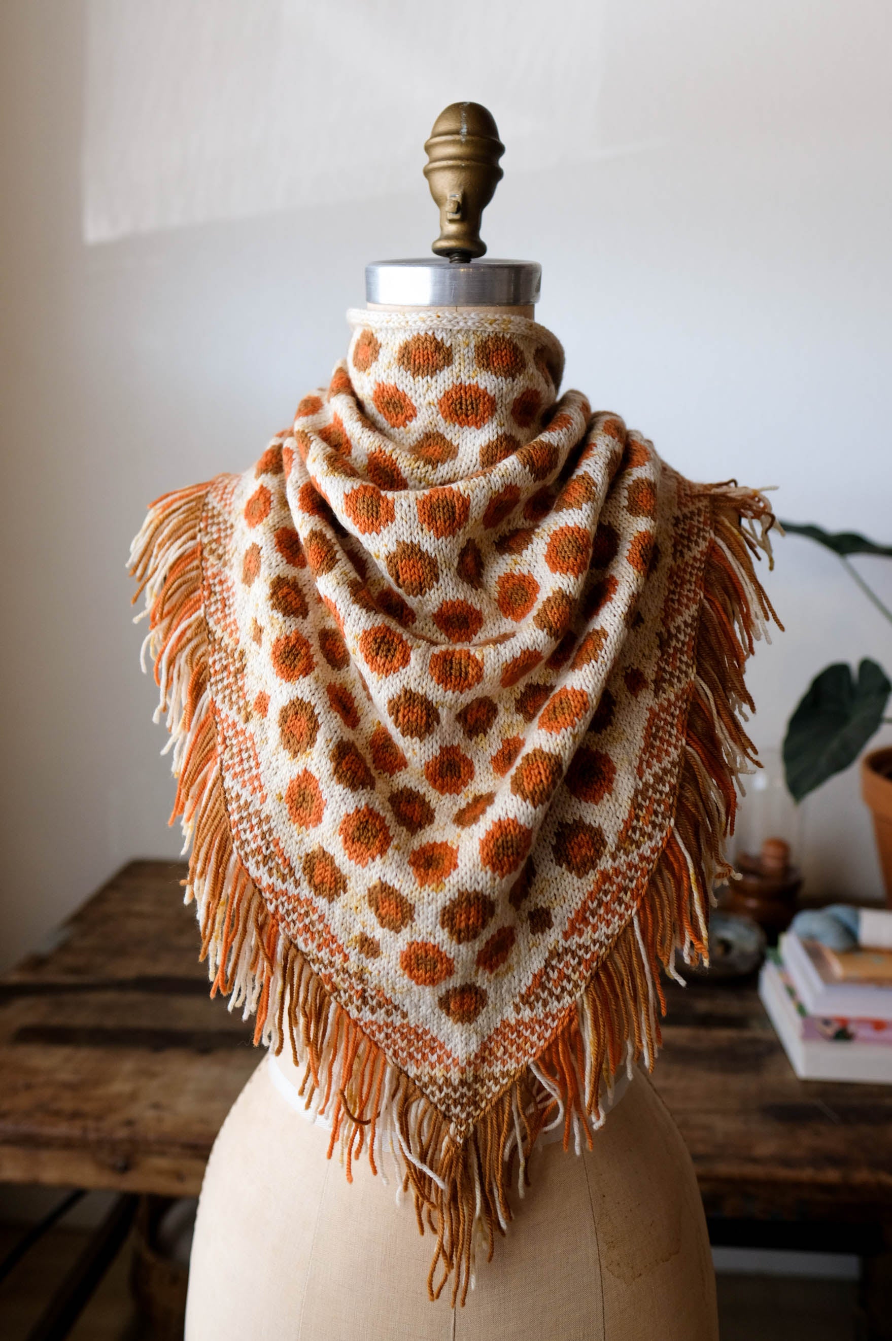 Peach Pit Shawl Knit-a-Long