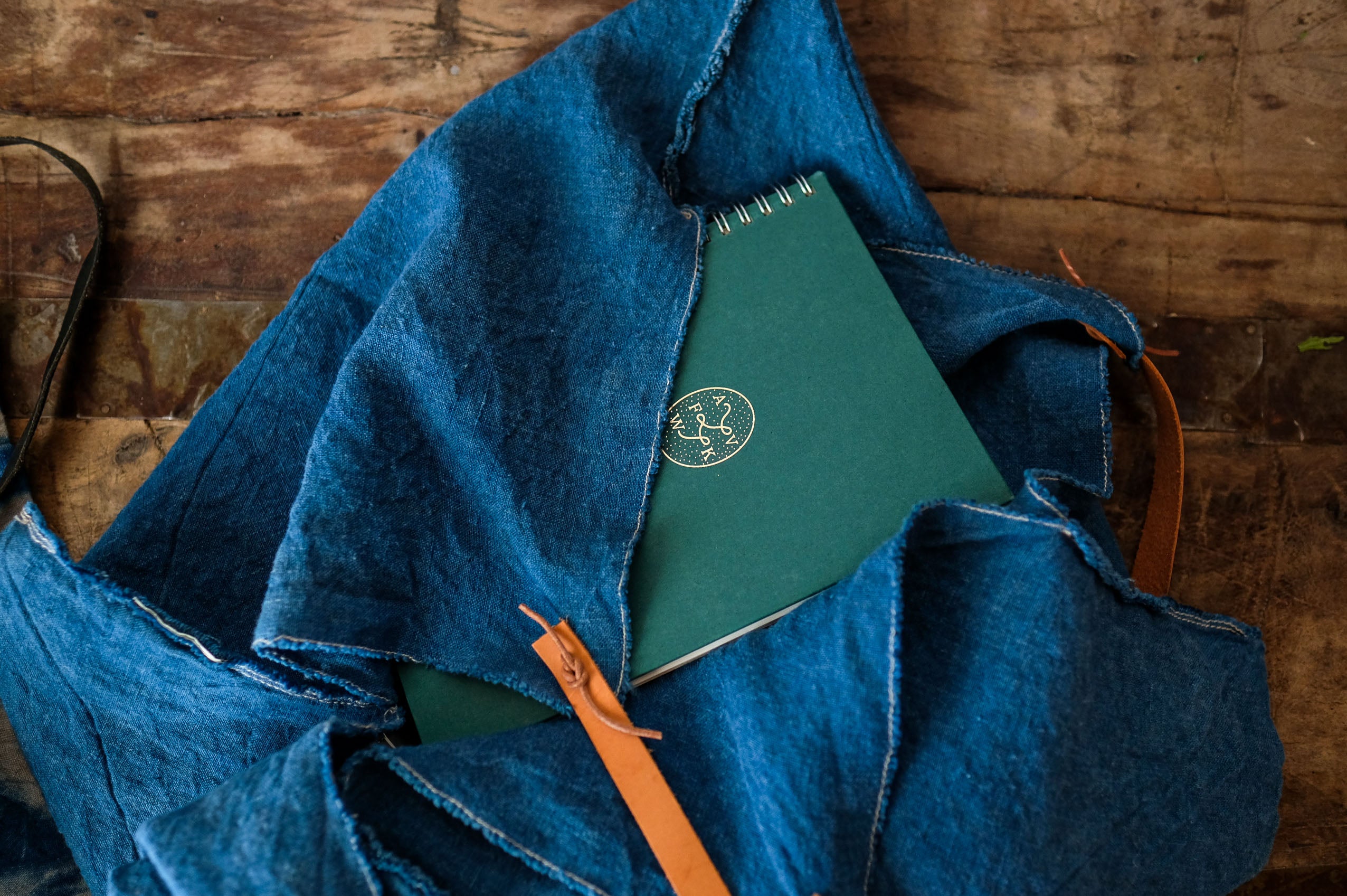 Indigo Dye a Linen Bag - Saturday, February 8th, 2025