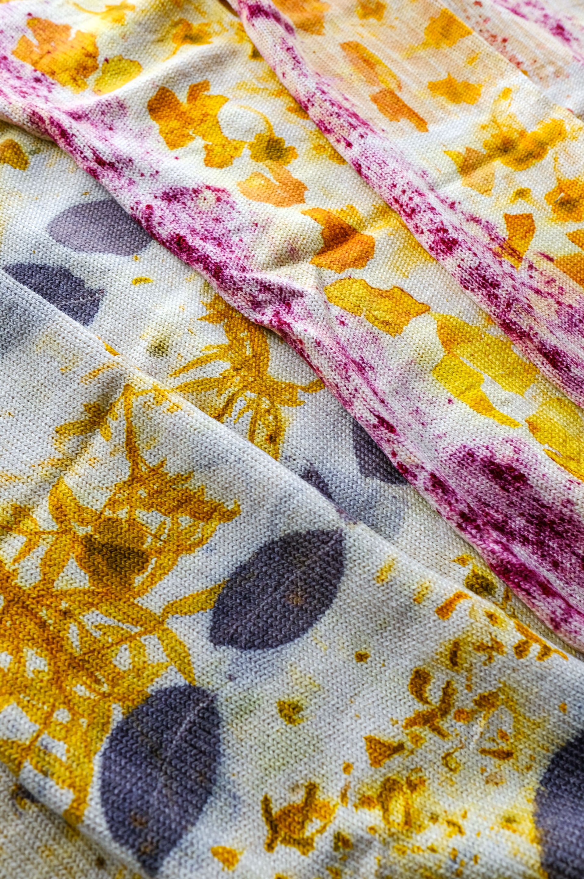 Eco-Printed Annapurna Sock Blanks