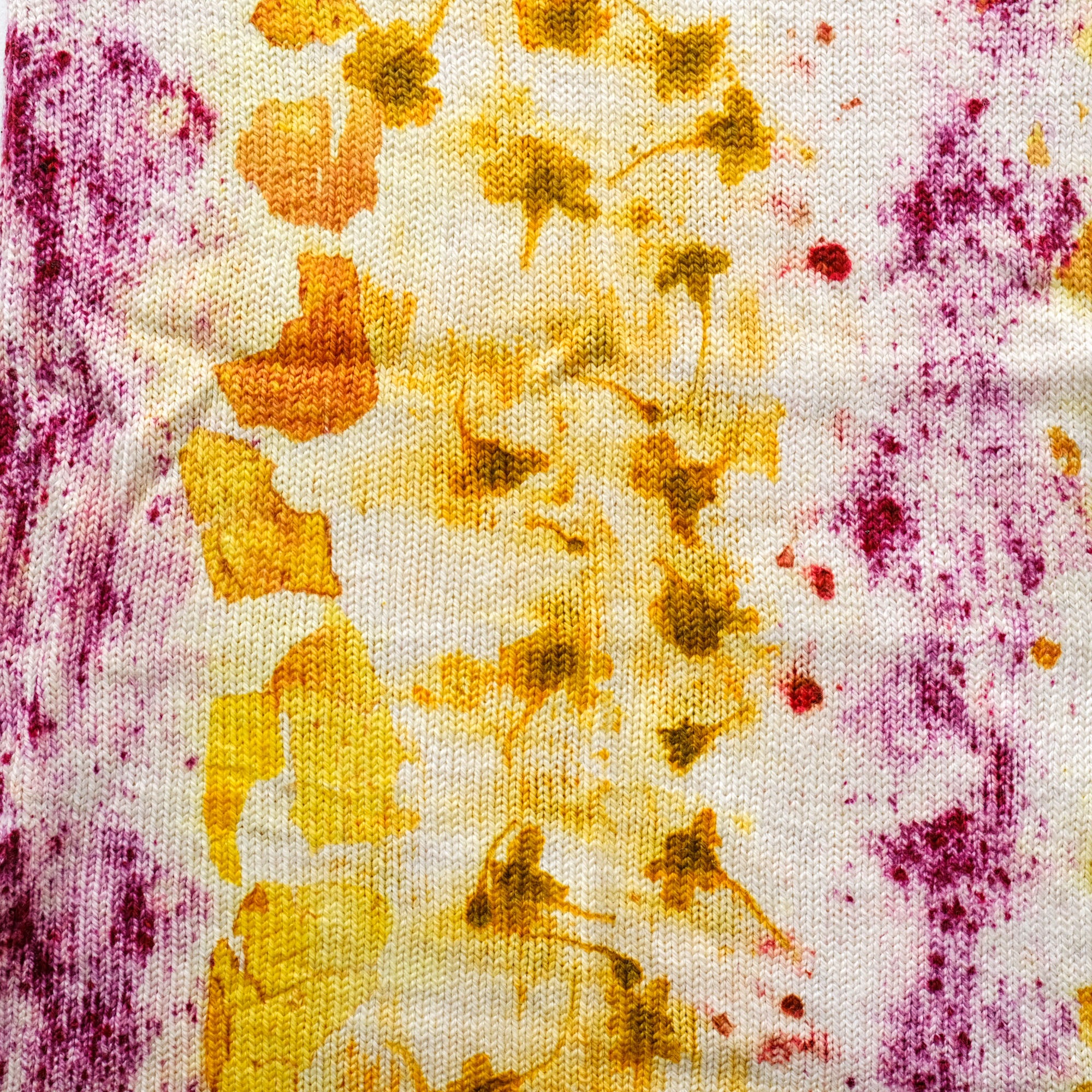 Eco-Printed Annapurna Sock Blanks