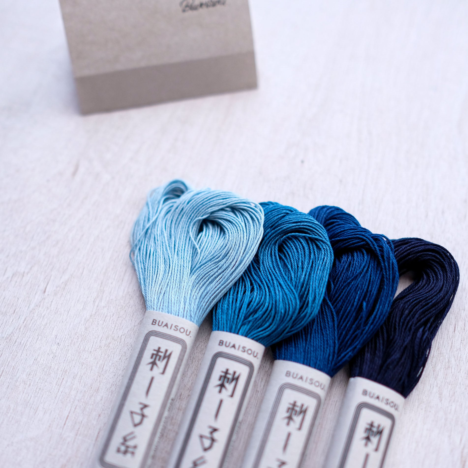 Indigo Dyed Sashiko Thread