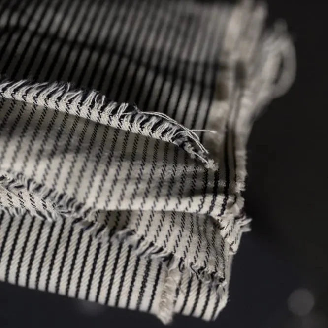 Striped Denim - 100% Organic Cotton