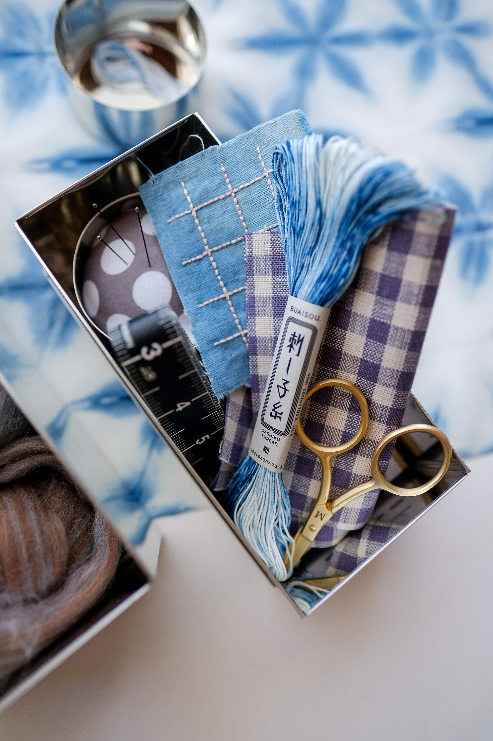 Sleek Shiny Pin Cushion