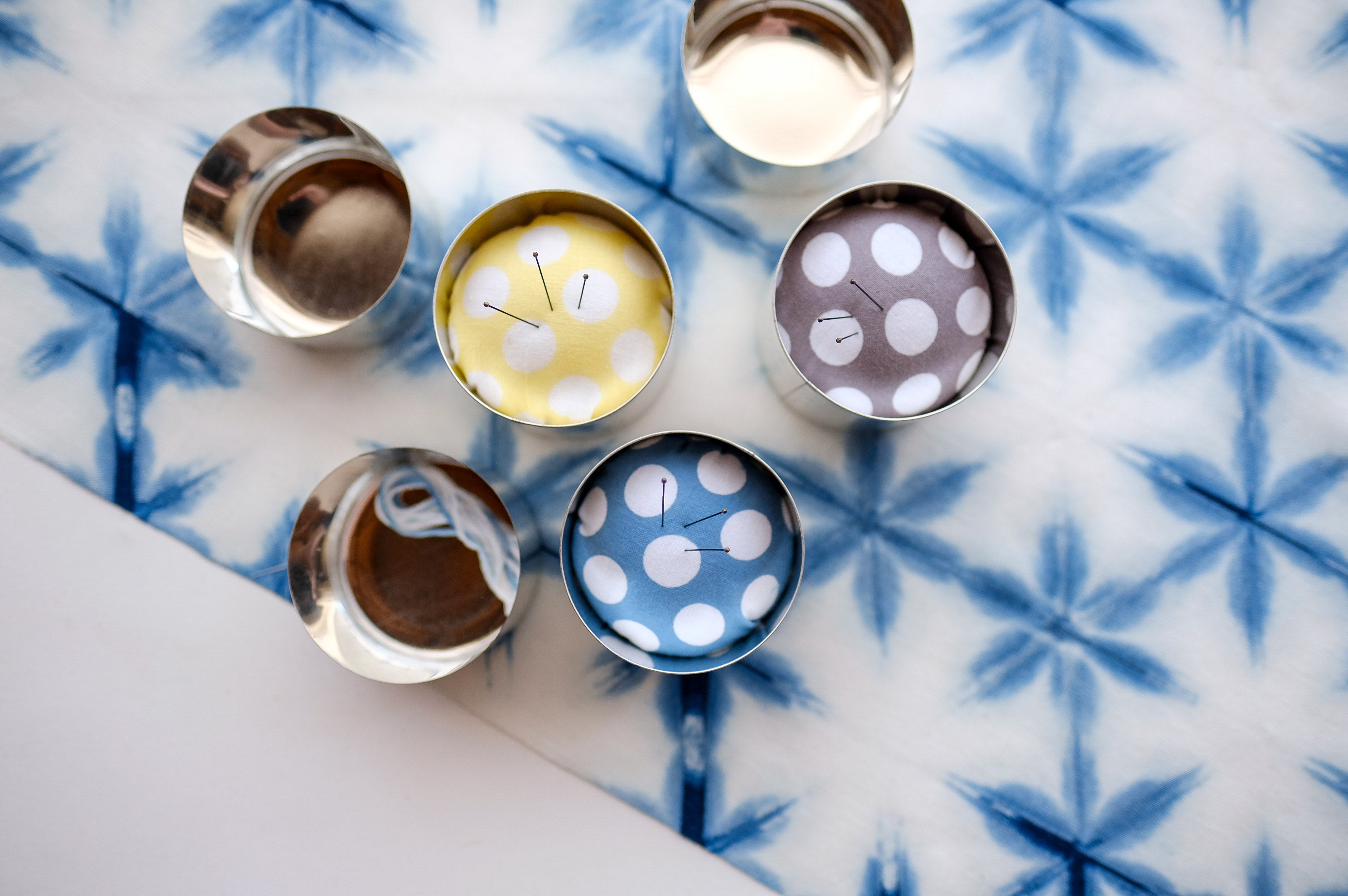 Sleek Shiny Pin Cushion