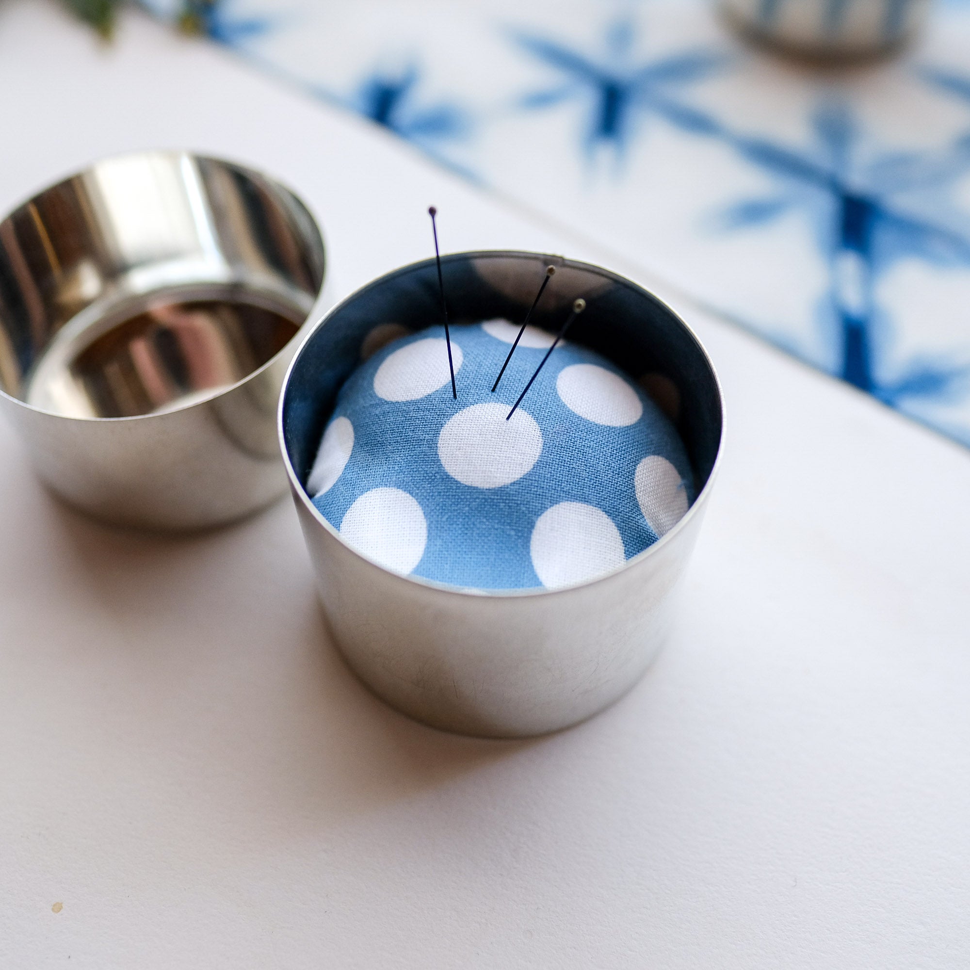 Sleek Shiny Pin Cushion