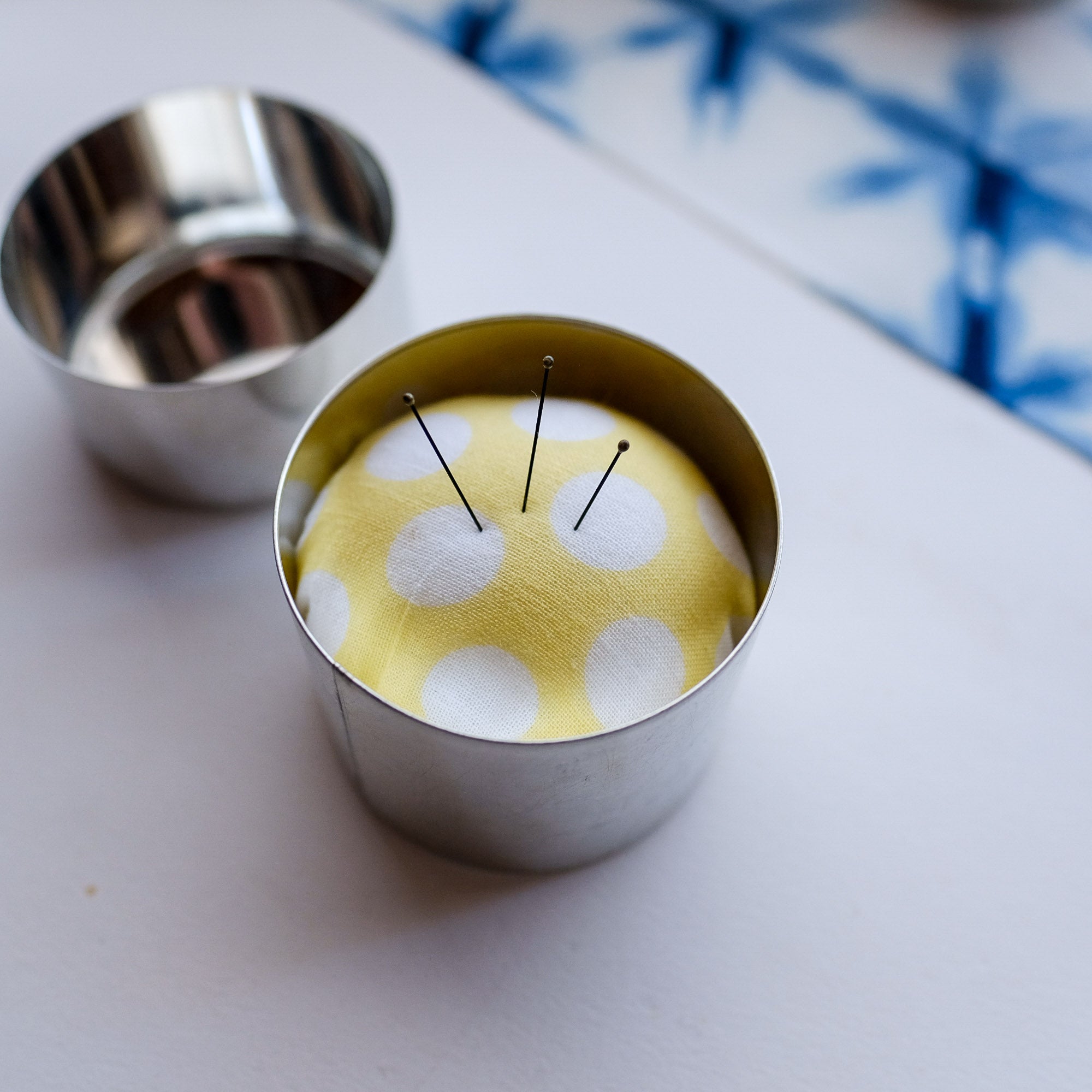 Sleek Shiny Pin Cushion