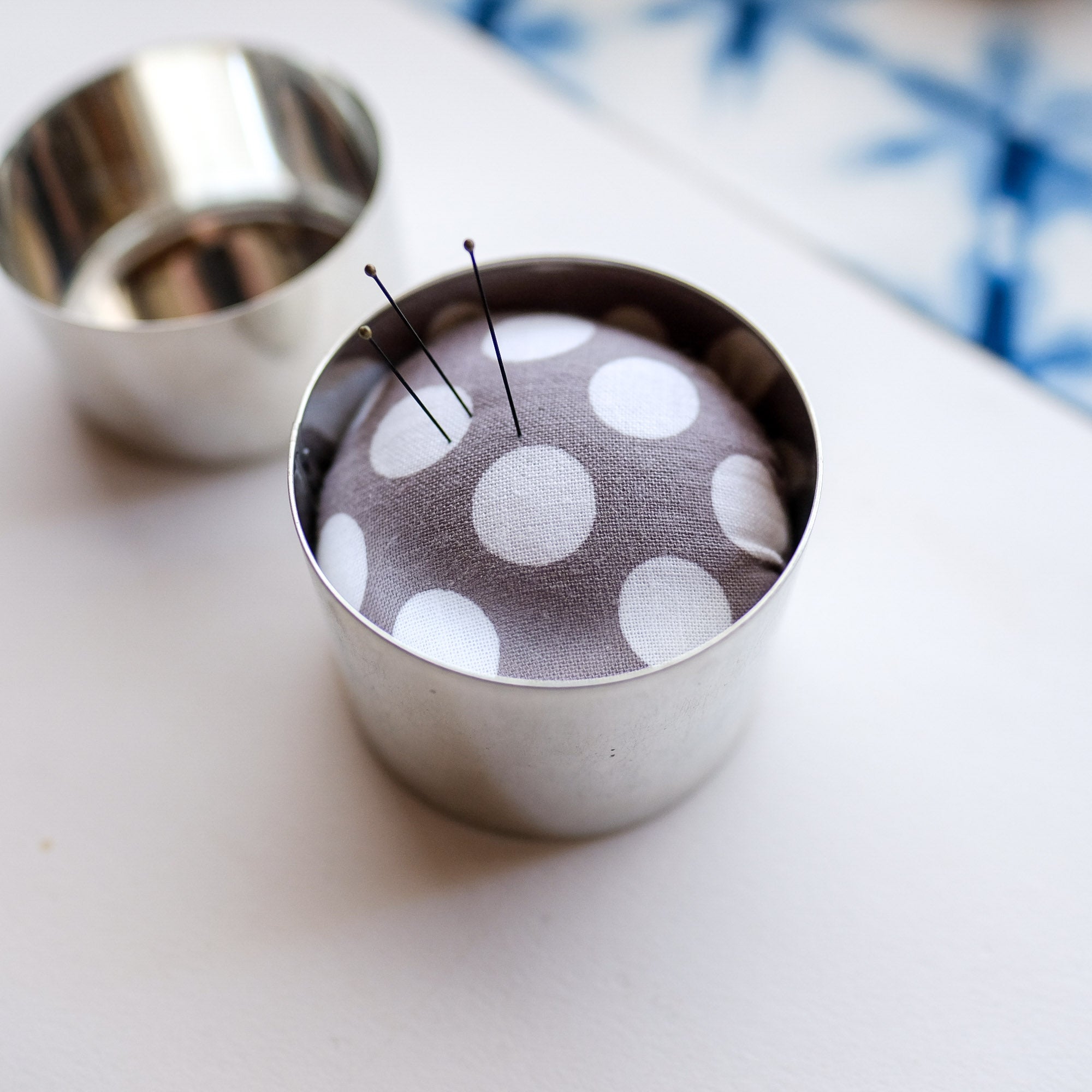 Sleek Shiny Pin Cushion