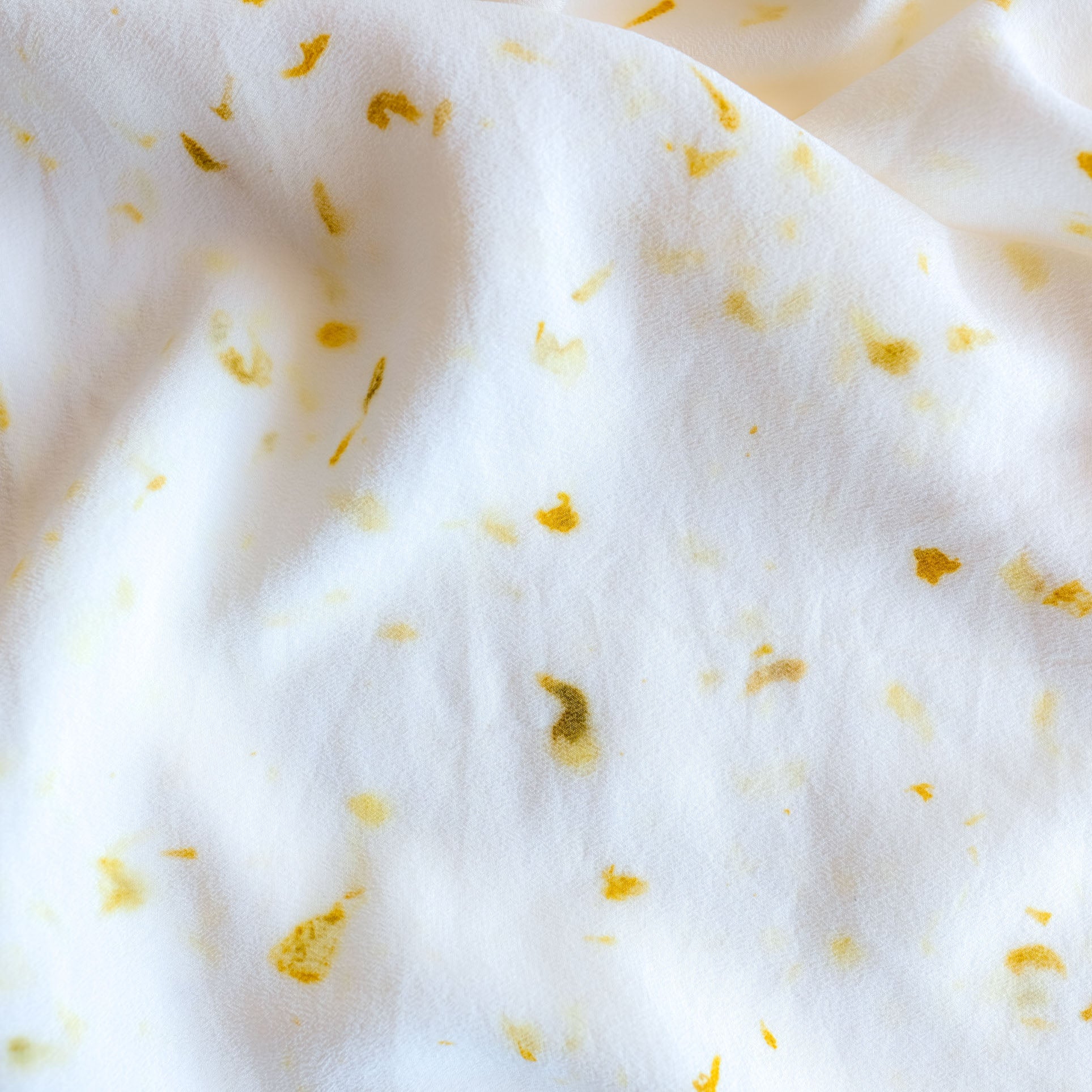 Naturally Dyed Eco-Printed Fabric