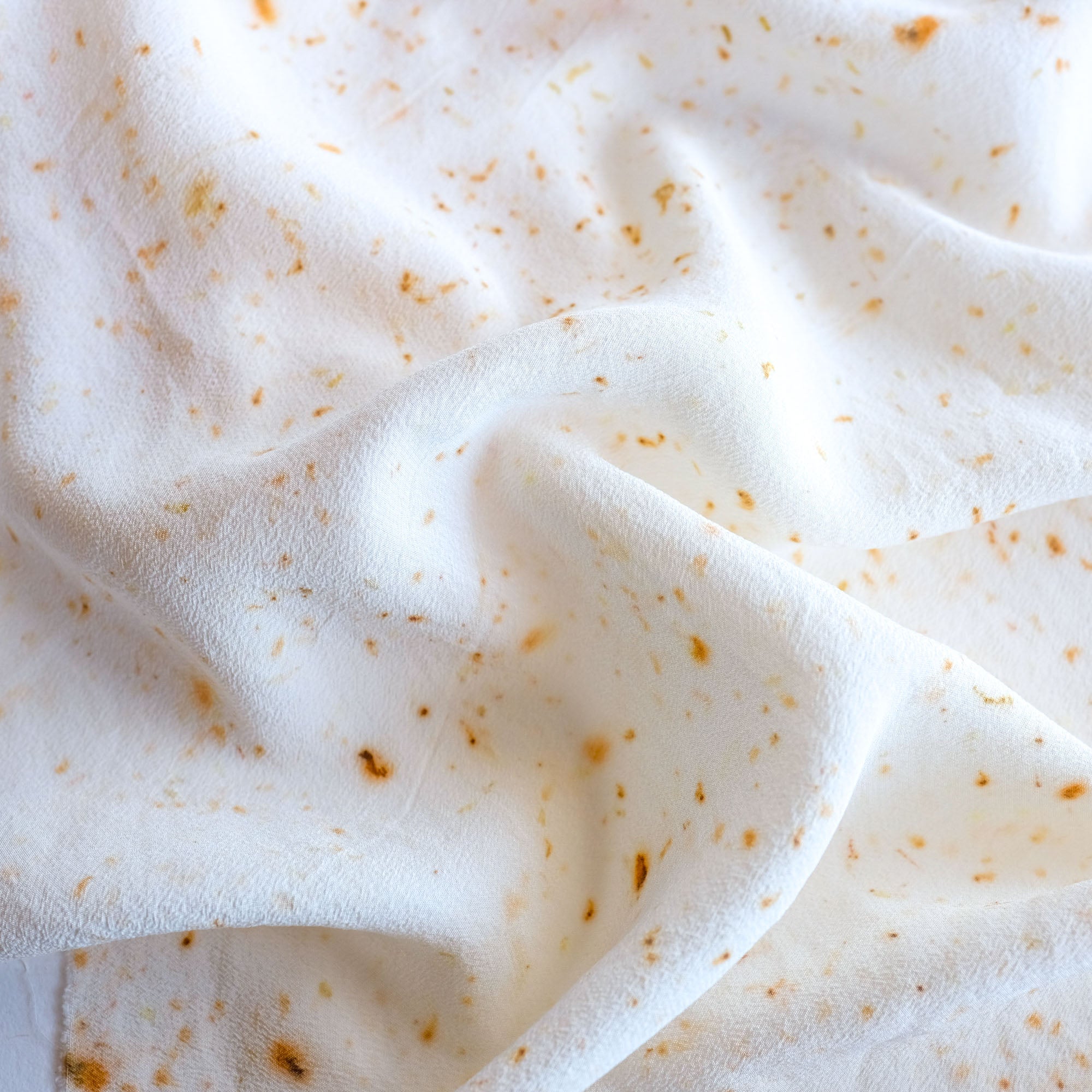 Naturally Dyed Eco-Printed Fabric