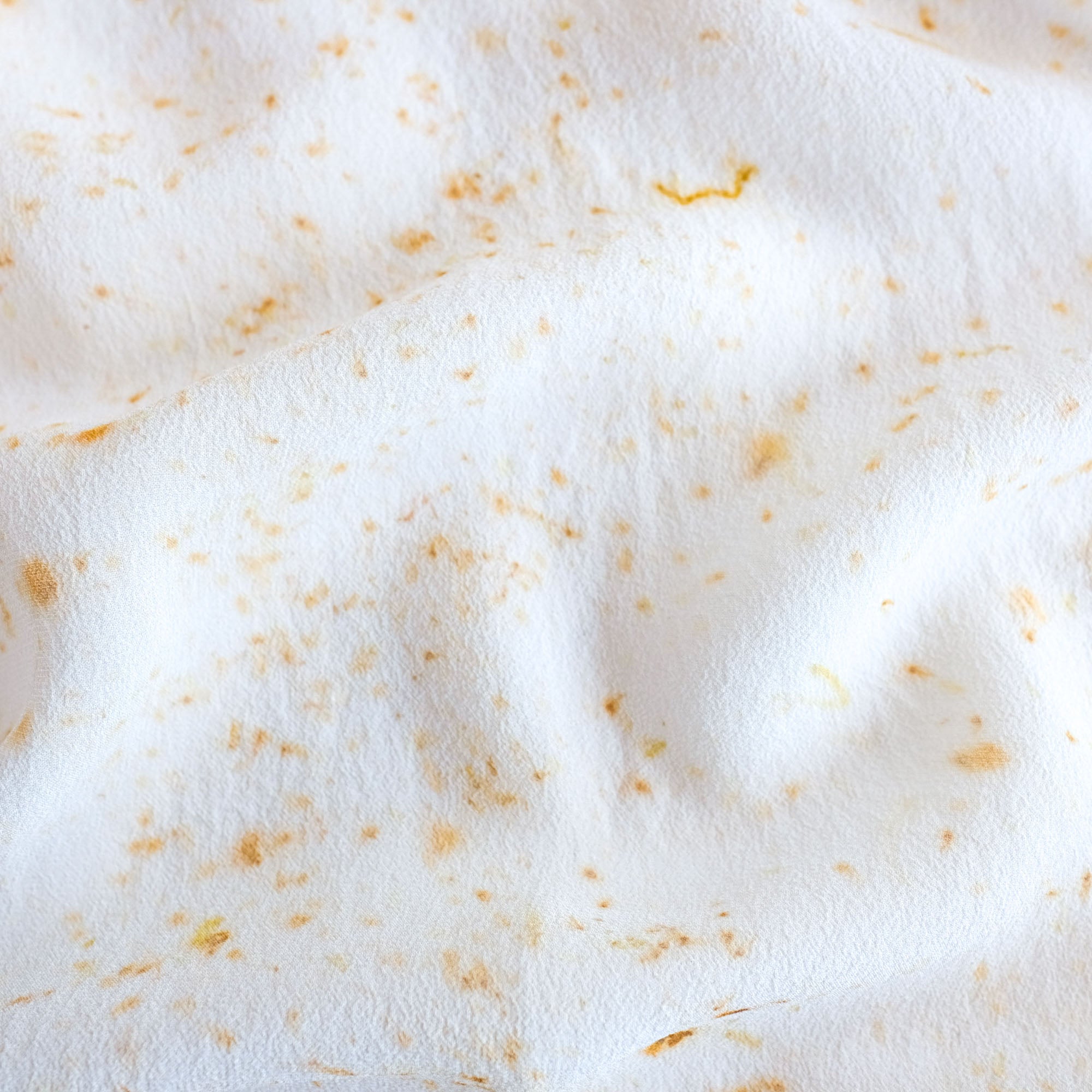 Naturally Dyed Eco-Printed Fabric