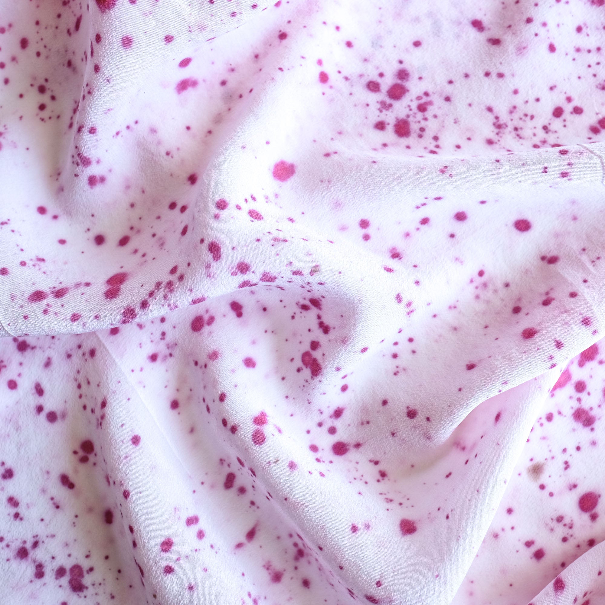 Naturally Dyed Eco-Printed Fabric