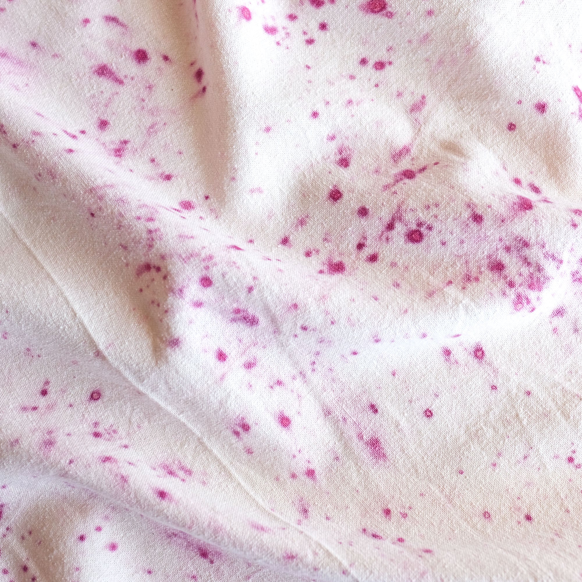 Naturally Dyed Eco-Printed Fabric