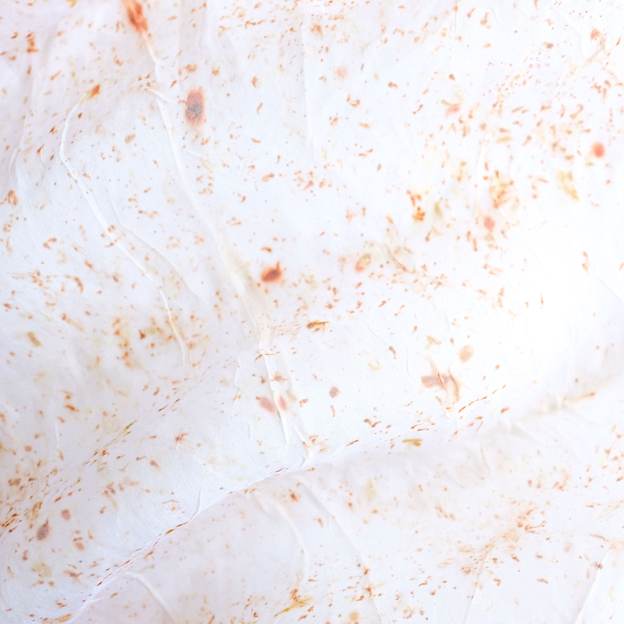 Naturally Dyed Eco-Printed Fabric