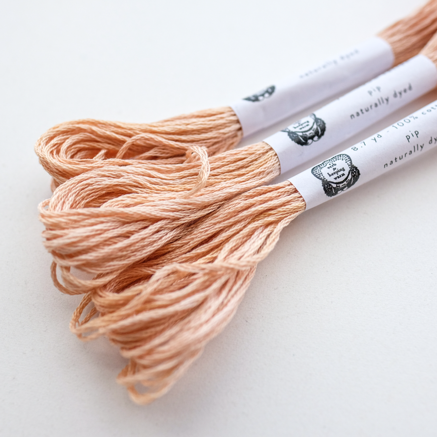 Naturally Dyed Embroidery Floss by AVFKW