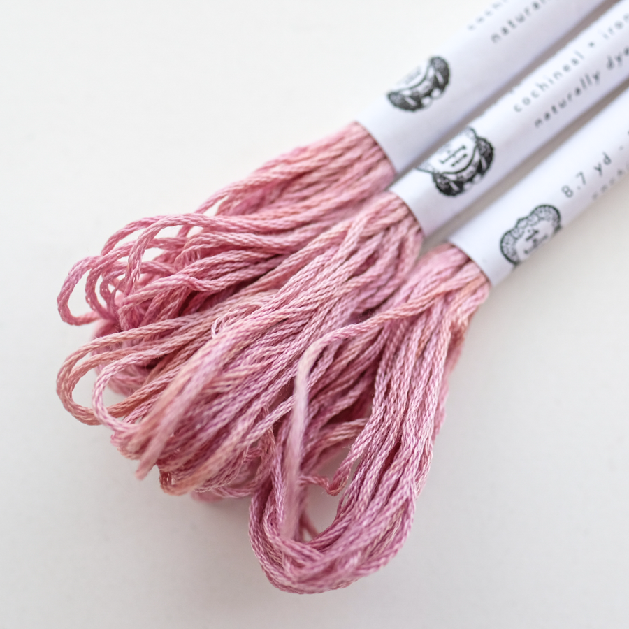 Naturally Dyed Embroidery Floss by AVFKW