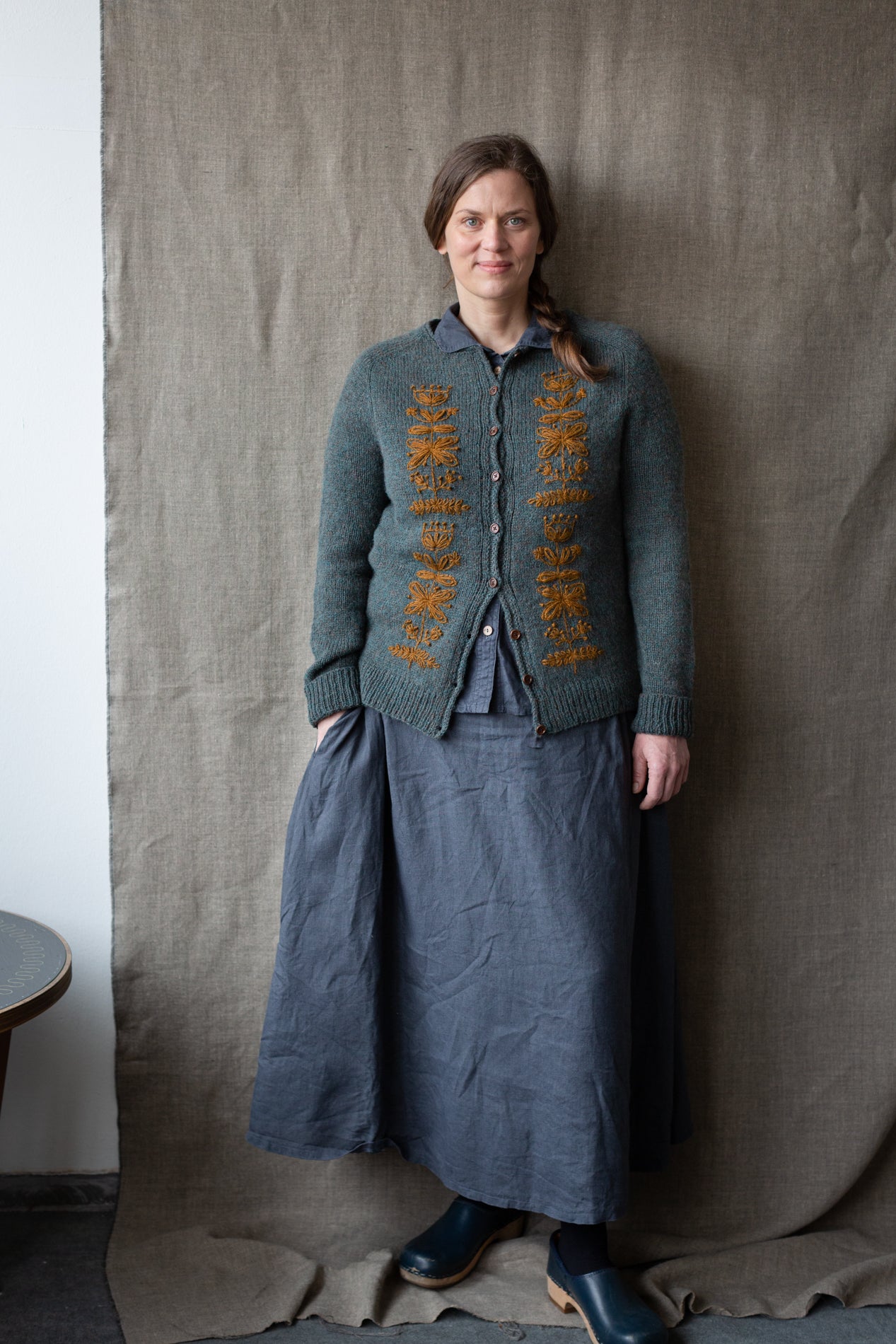 Embroidery on Knits by Judit Gummlich