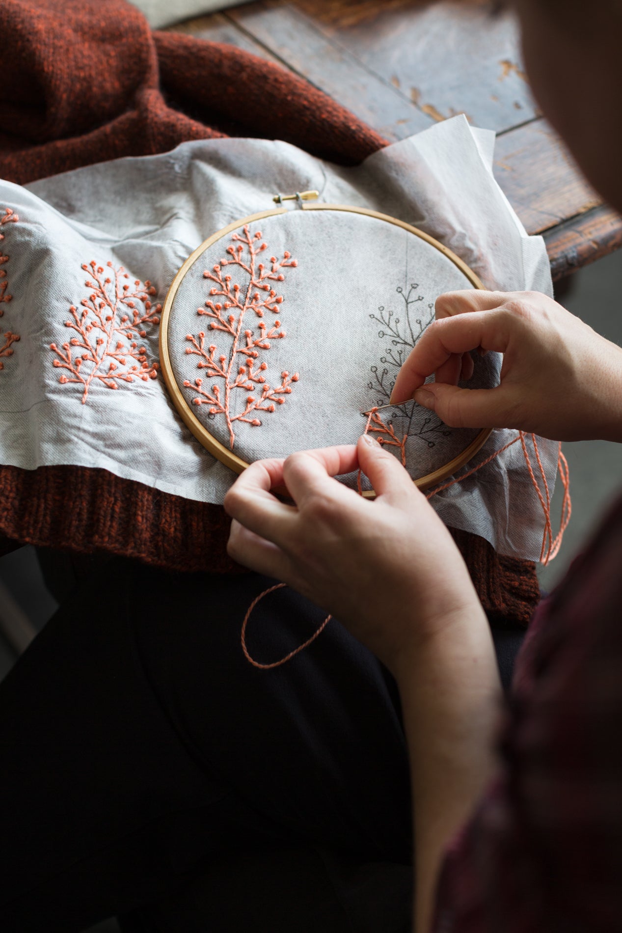 Embroidery on Knits by Judit Gummlich - PREORDER