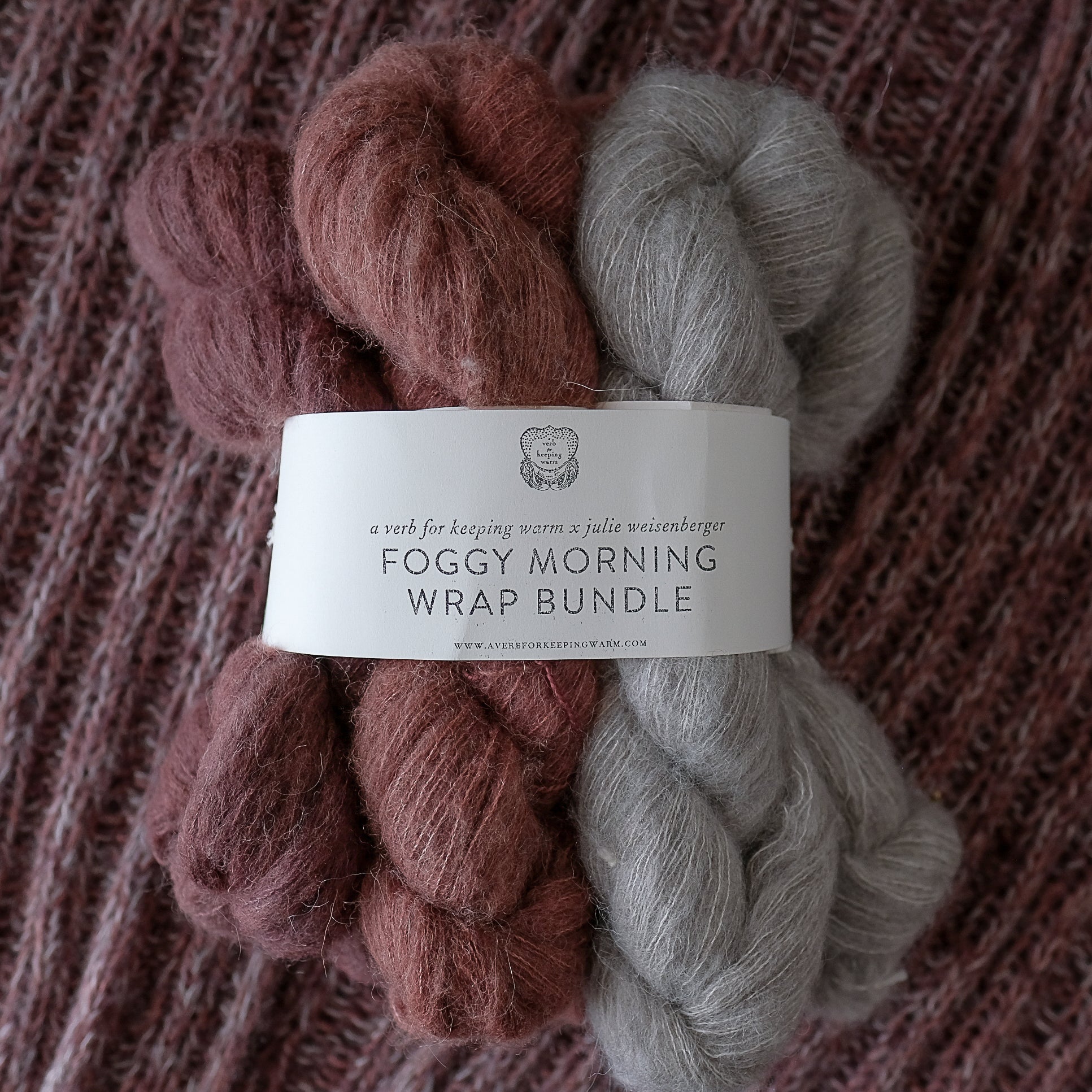 AVFKW x Cocoknits - Foggy Morning Wrap