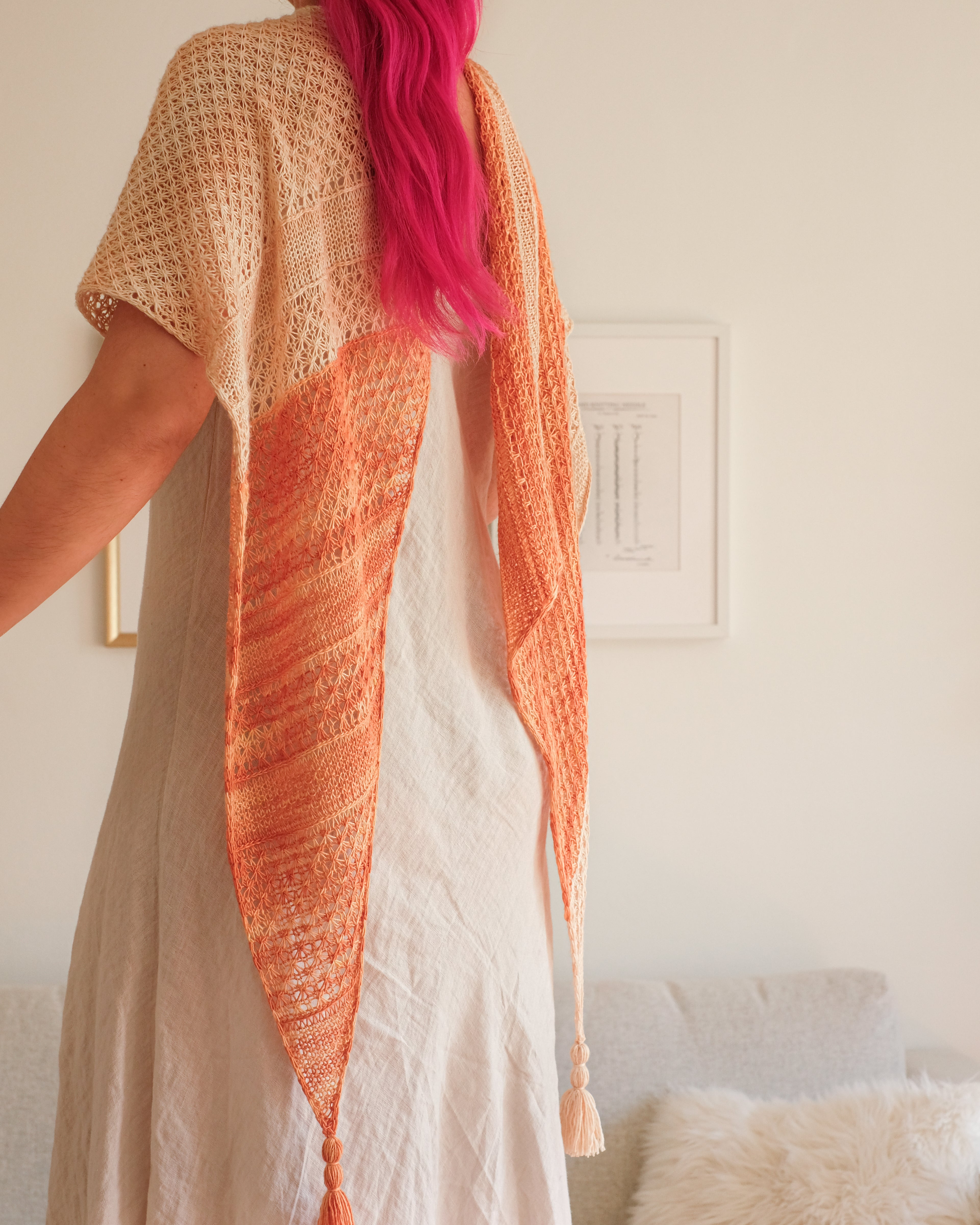 AVFKW x Ksenia Naidyon - Flutter and Bloom Shawl Bundle