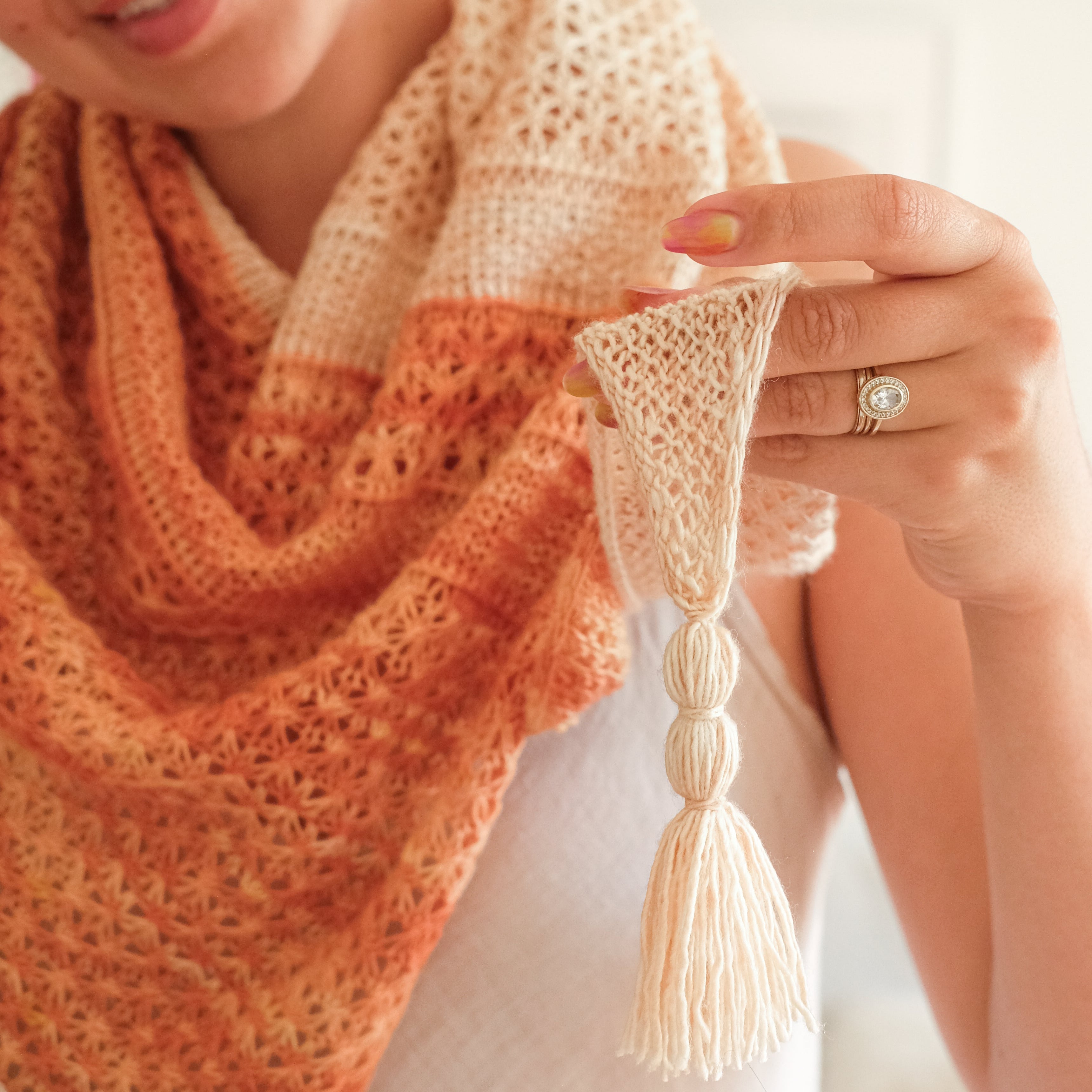 AVFKW x Ksenia Naidyon - Flutter and Bloom Shawl Bundle