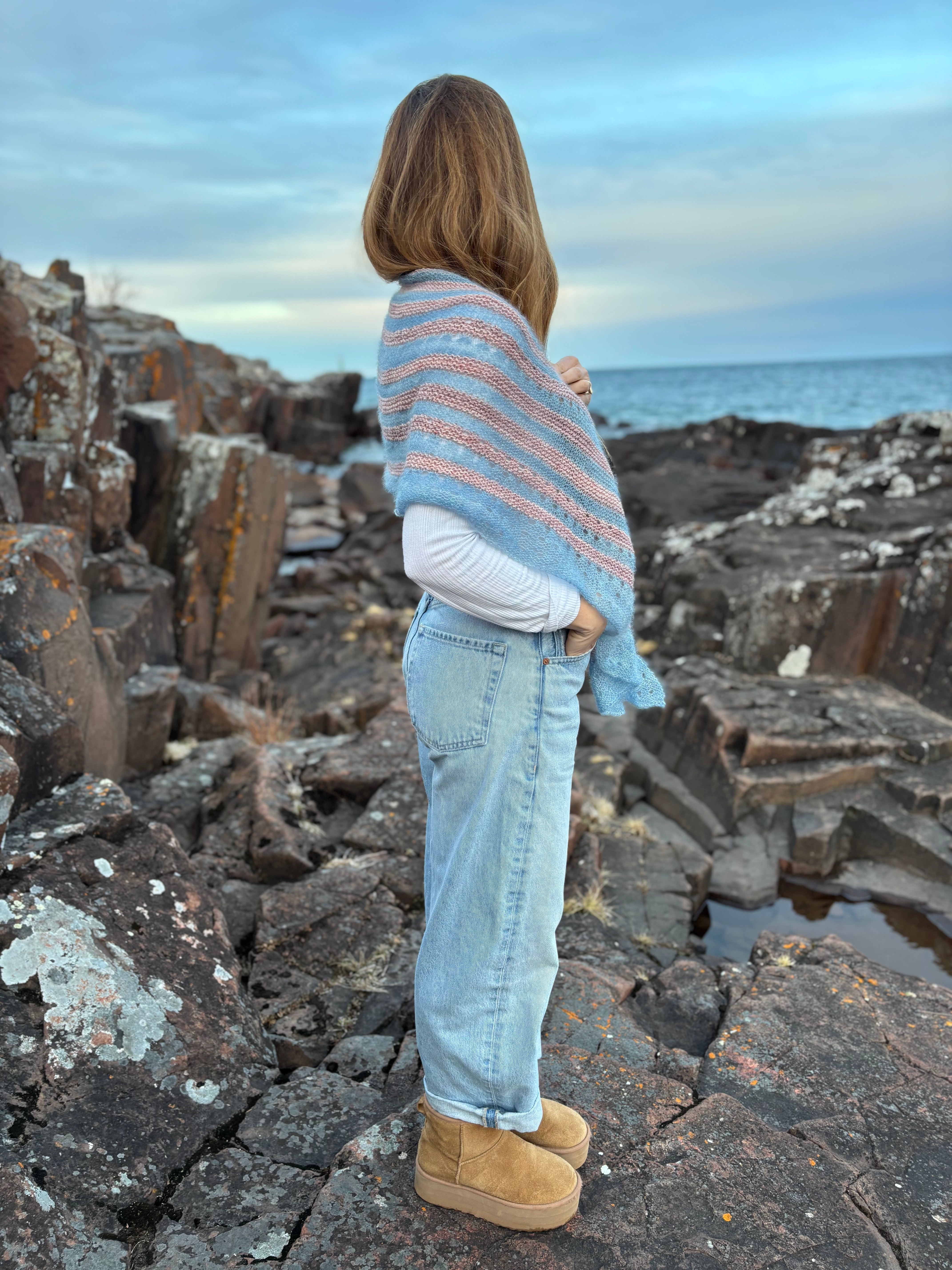 AVFKW x Brienne Moody - Saltless Sea Shawl Bundle - PREORDER