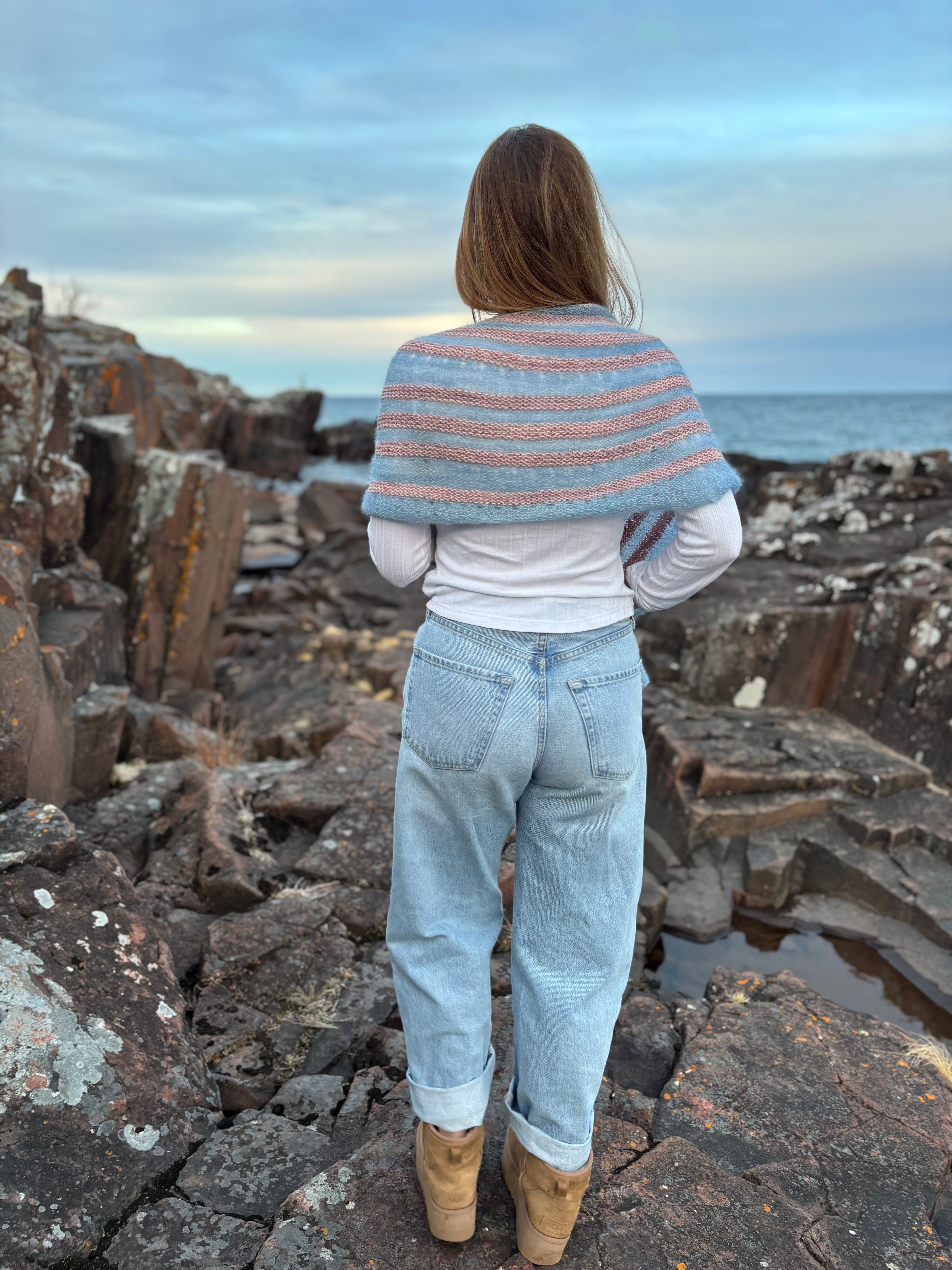 AVFKW x Brienne Moody - Saltless Sea Shawl Bundle - PREORDER