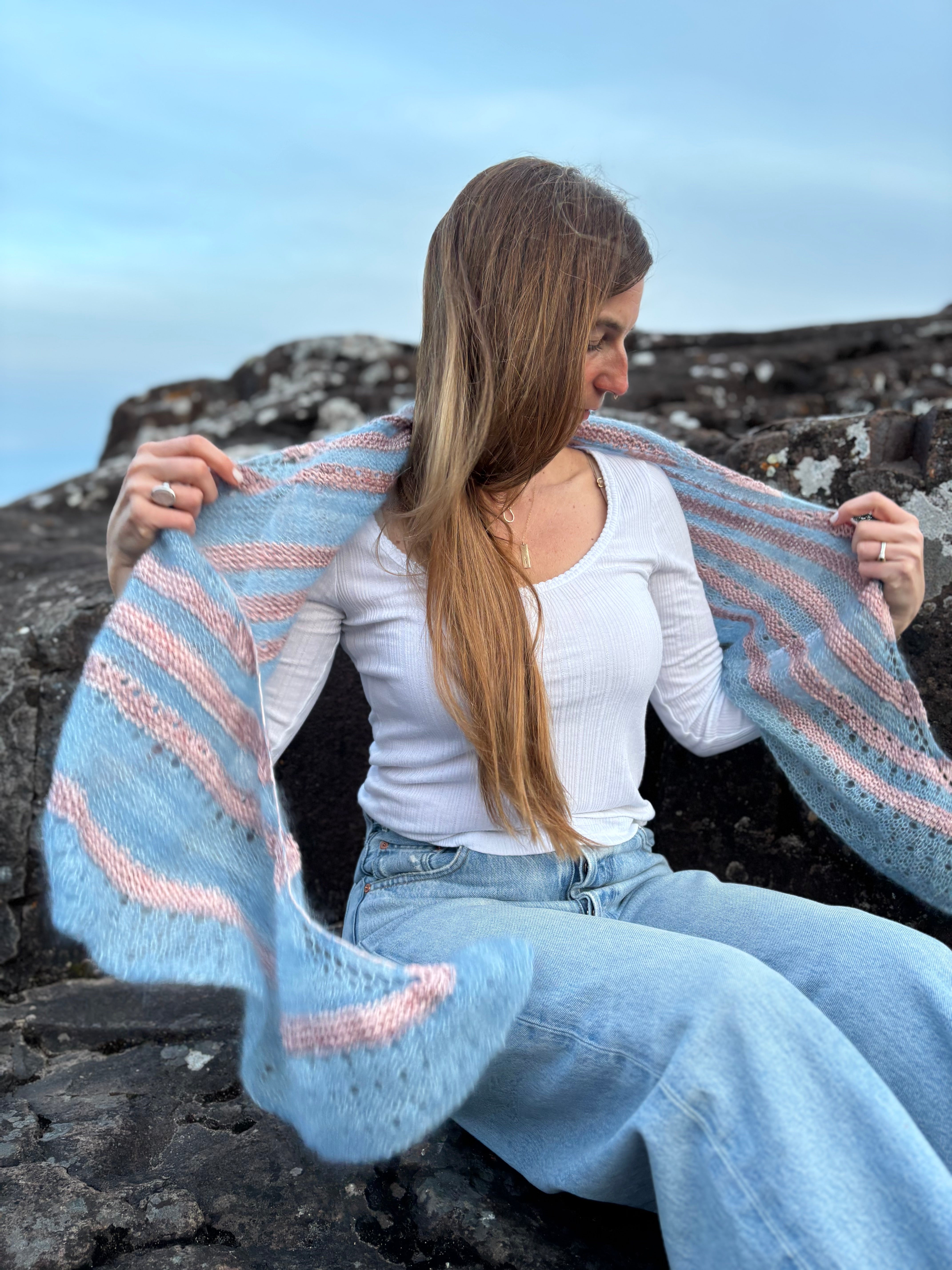 AVFKW x Brienne Moody - Saltless Sea Shawl Bundle - PREORDER