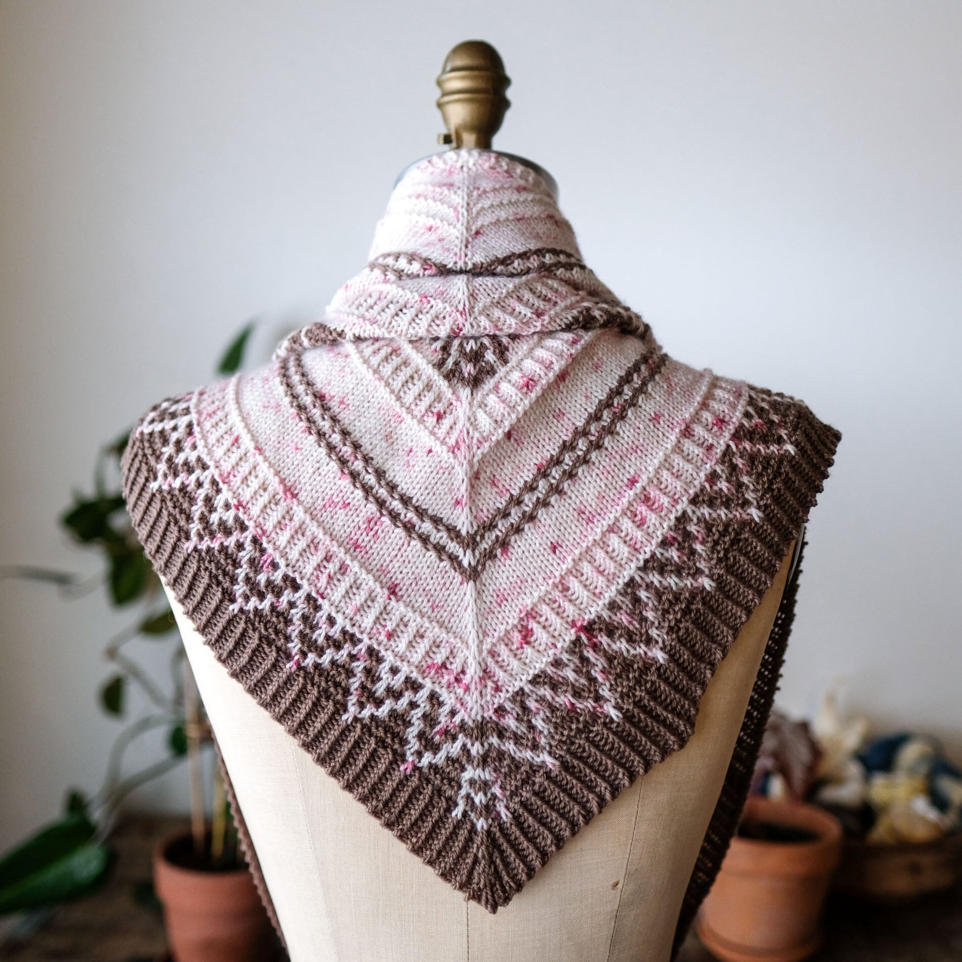 AVFKW x Jen Peck - Gingermint Shawl Bundle