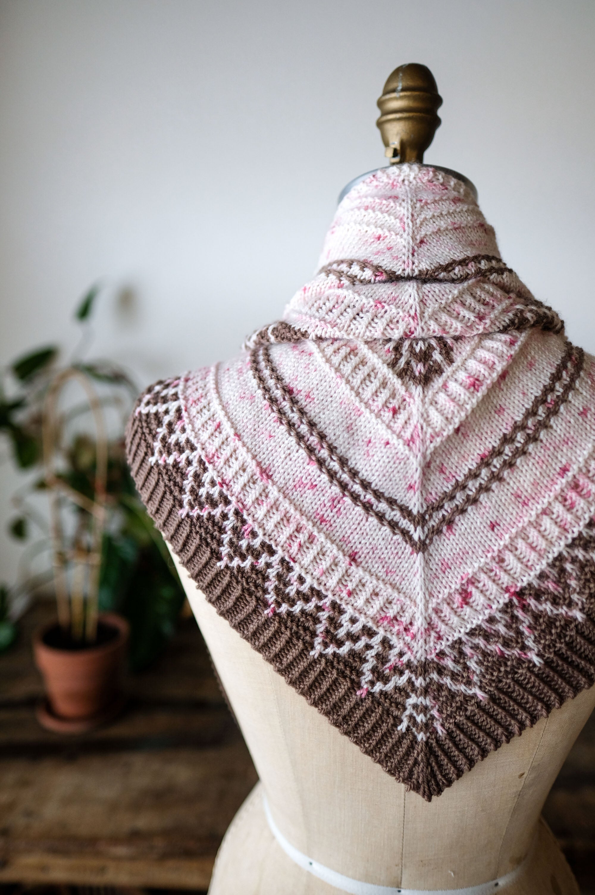 AVFKW x Jen Peck - Gingermint Shawl Bundle
