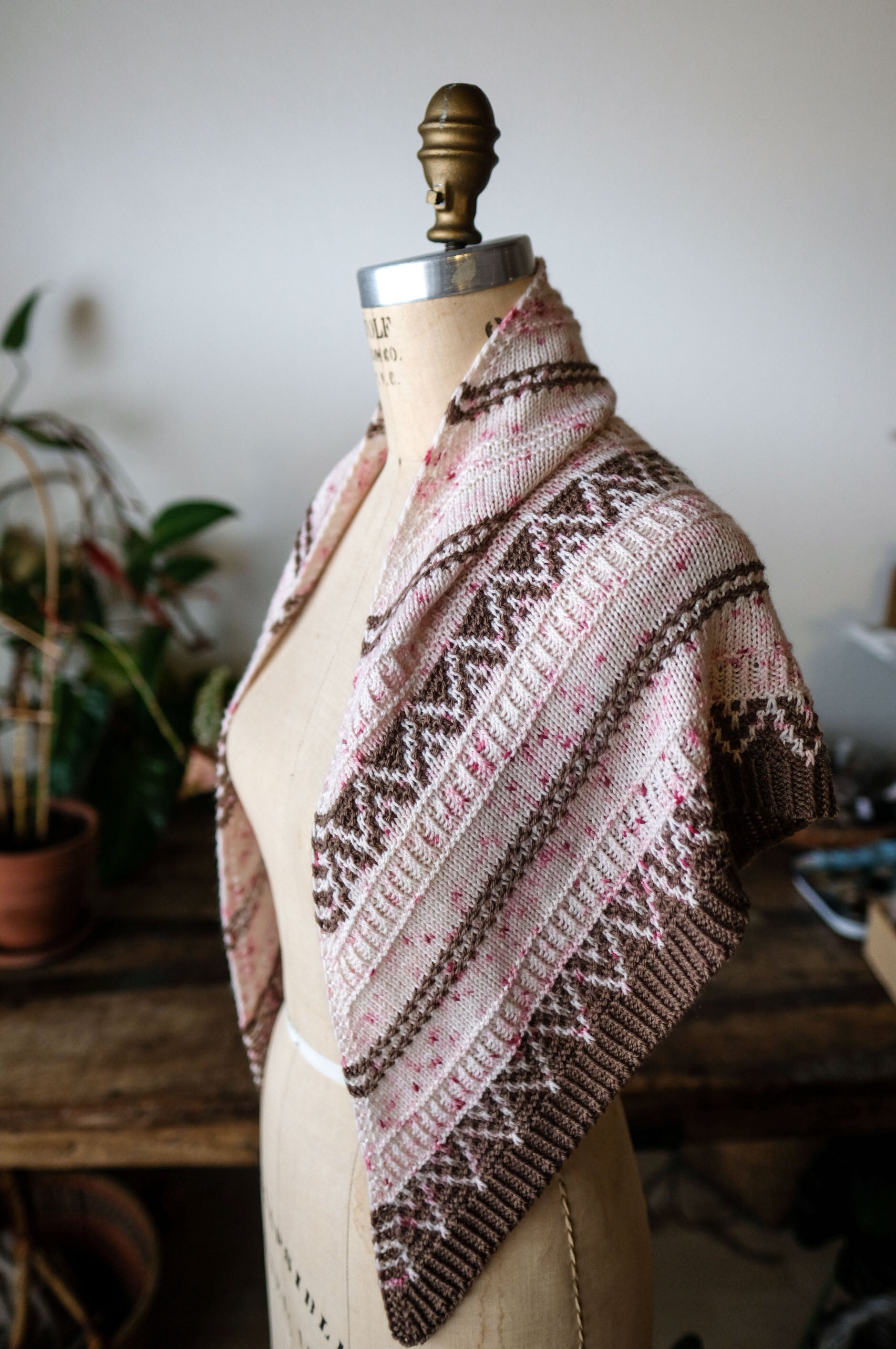 AVFKW x Jen Peck - Gingermint Shawl Bundle