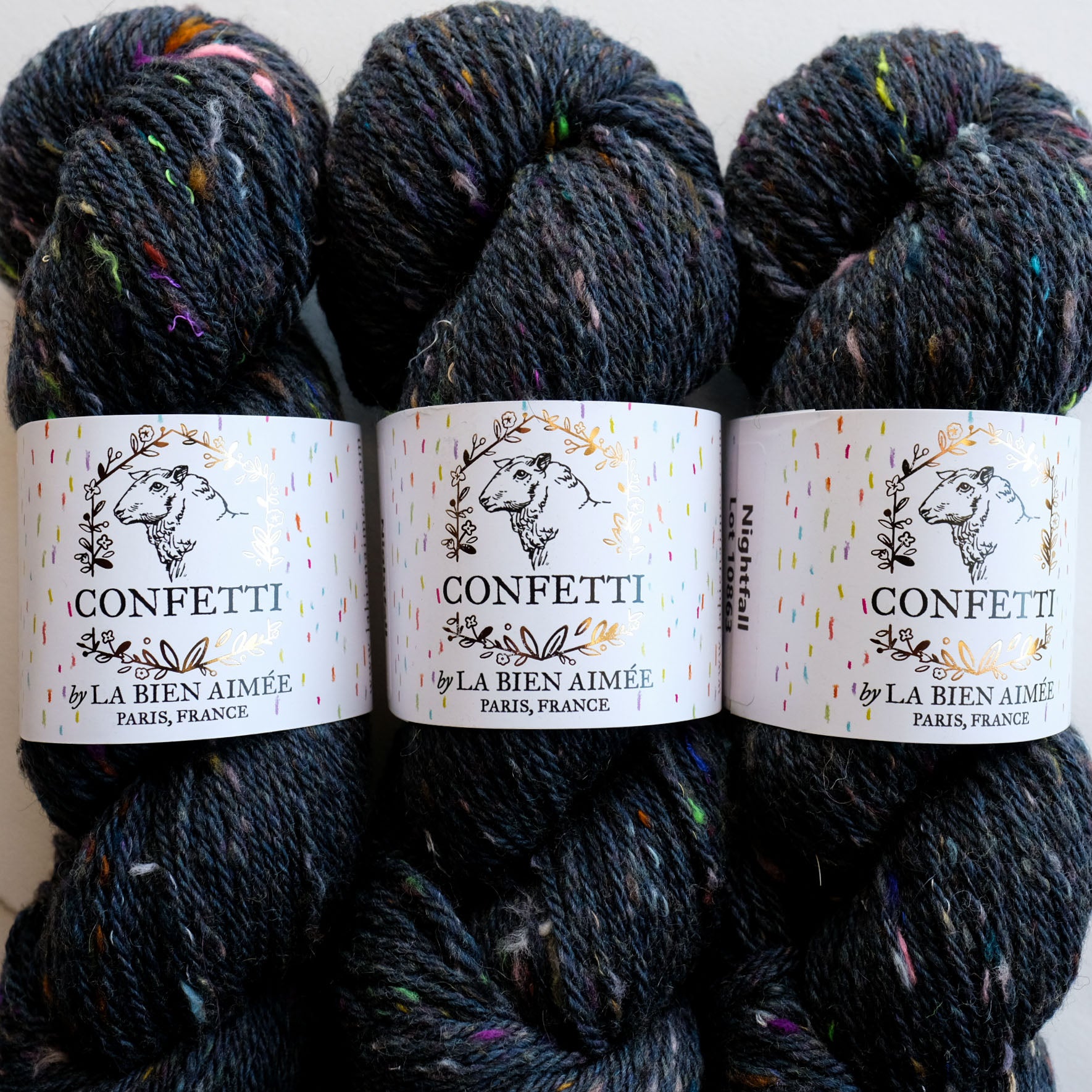 Corrie Worsted / Wensley Worsted / Corrie Confetti / Confetti