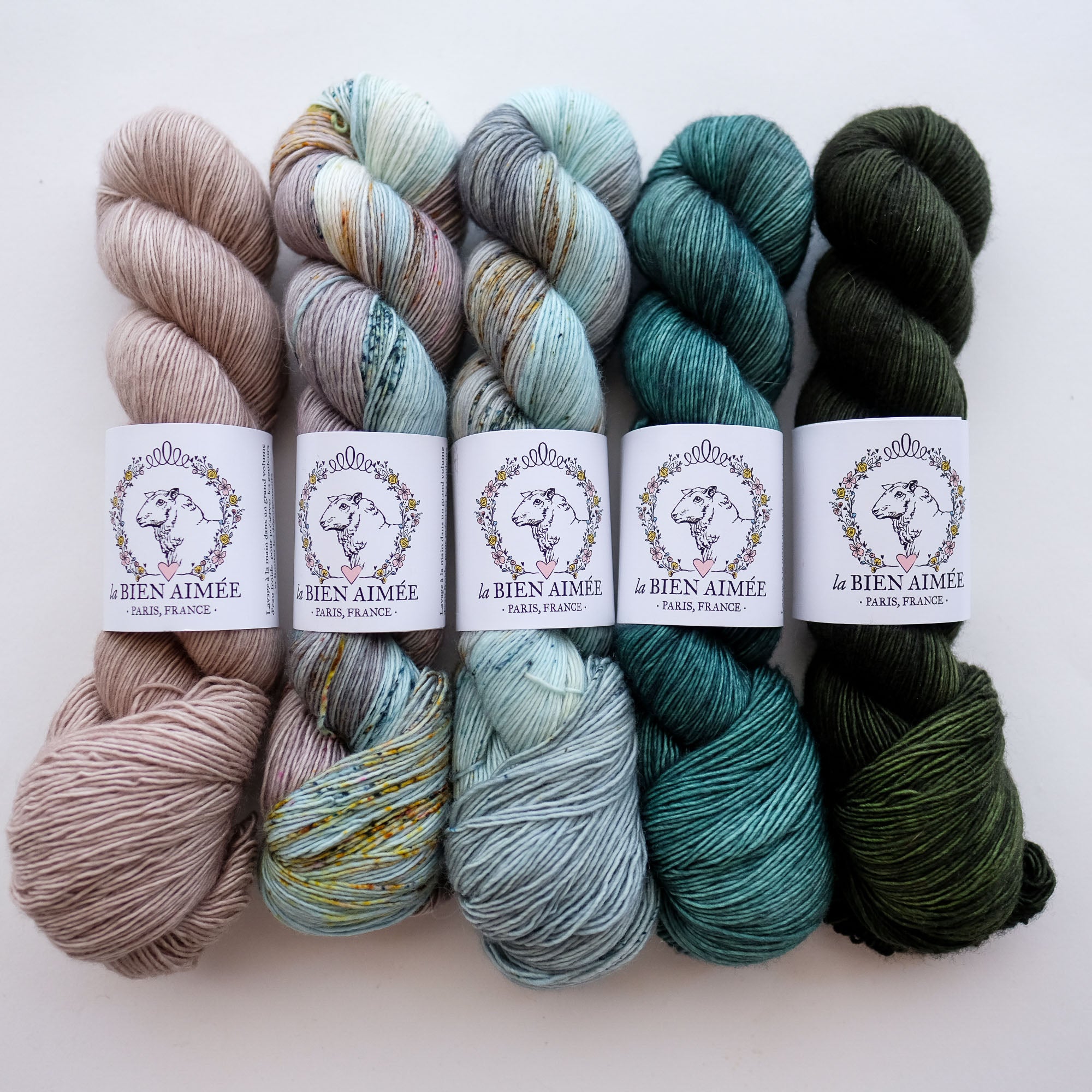 La Bien Aimée x Joji Locatelli - Fading Point Shawl Bundle