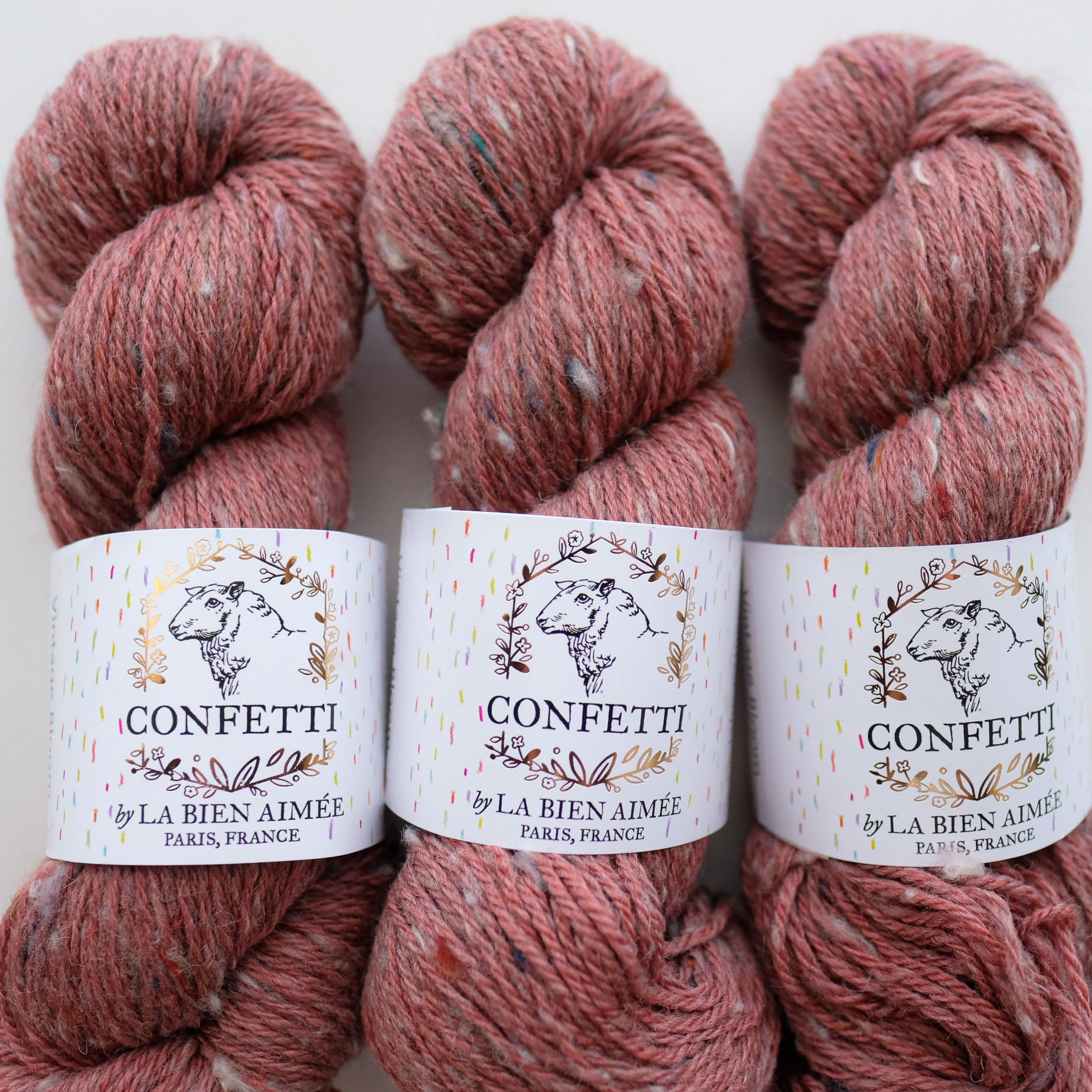 Corrie Worsted / Wensley Worsted / Corrie Confetti / Confetti