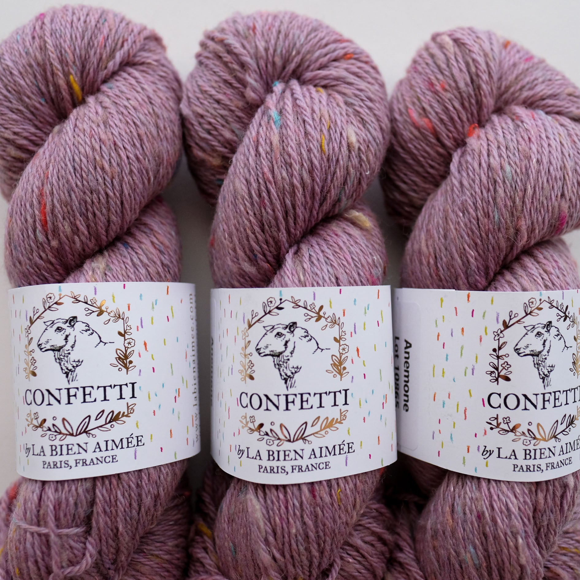 Corrie Worsted / Wensley Worsted / Corrie Confetti / Confetti