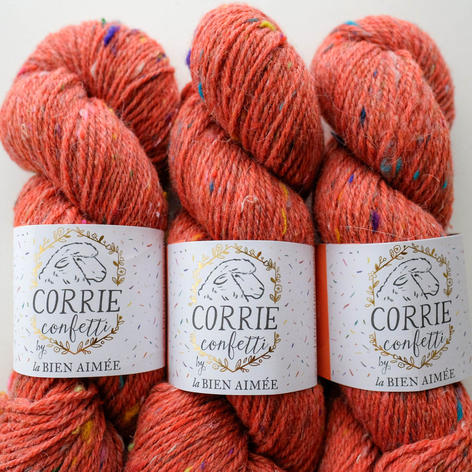 Corrie Worsted / Wensley Worsted / Corrie Confetti / Confetti