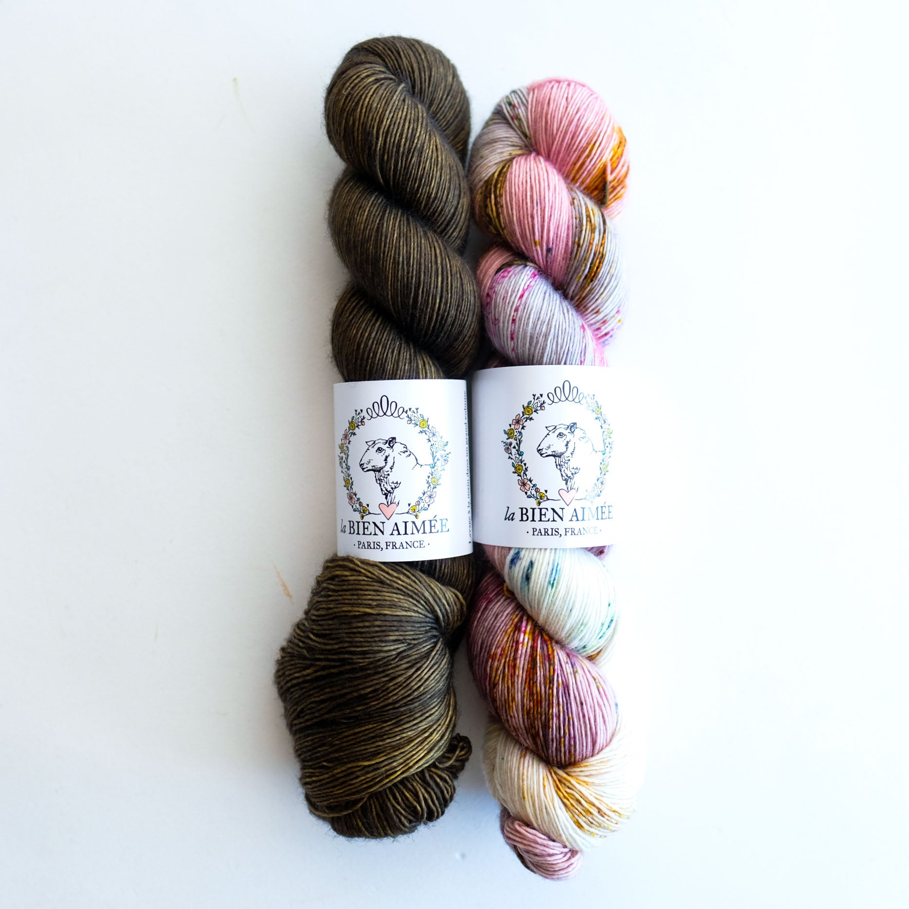 La Bien Aimée x Amy Christoffers - Pressed Flowers Shawl Bundle