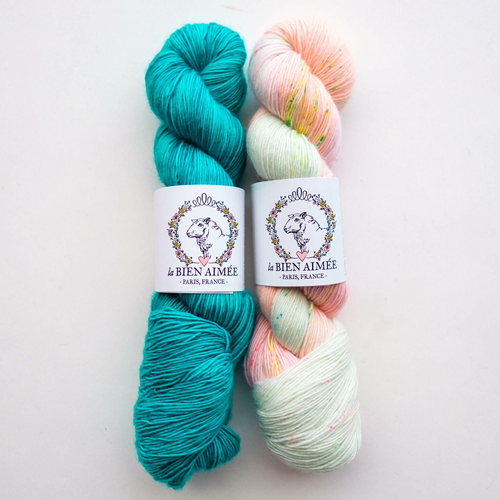 La Bien Aimée x Amy Christoffers - Pressed Flowers Shawl Bundle