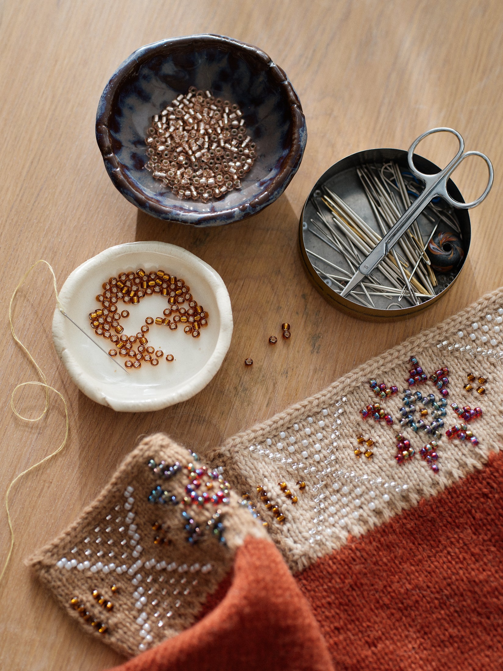 Beaded Colorwork by Jeanette Sloan