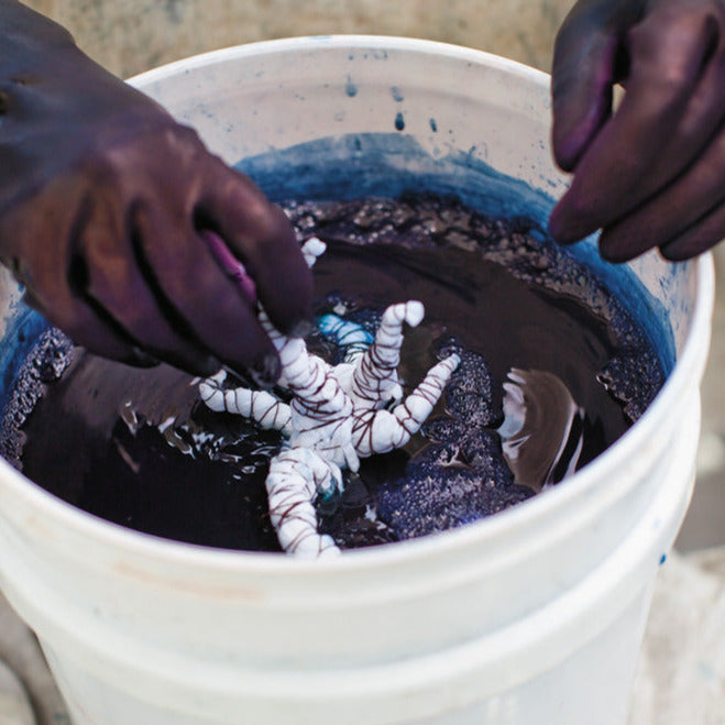 Indigo + Shibori: Bound Resist + Stitch Resist - Saturday, July 27, 2024