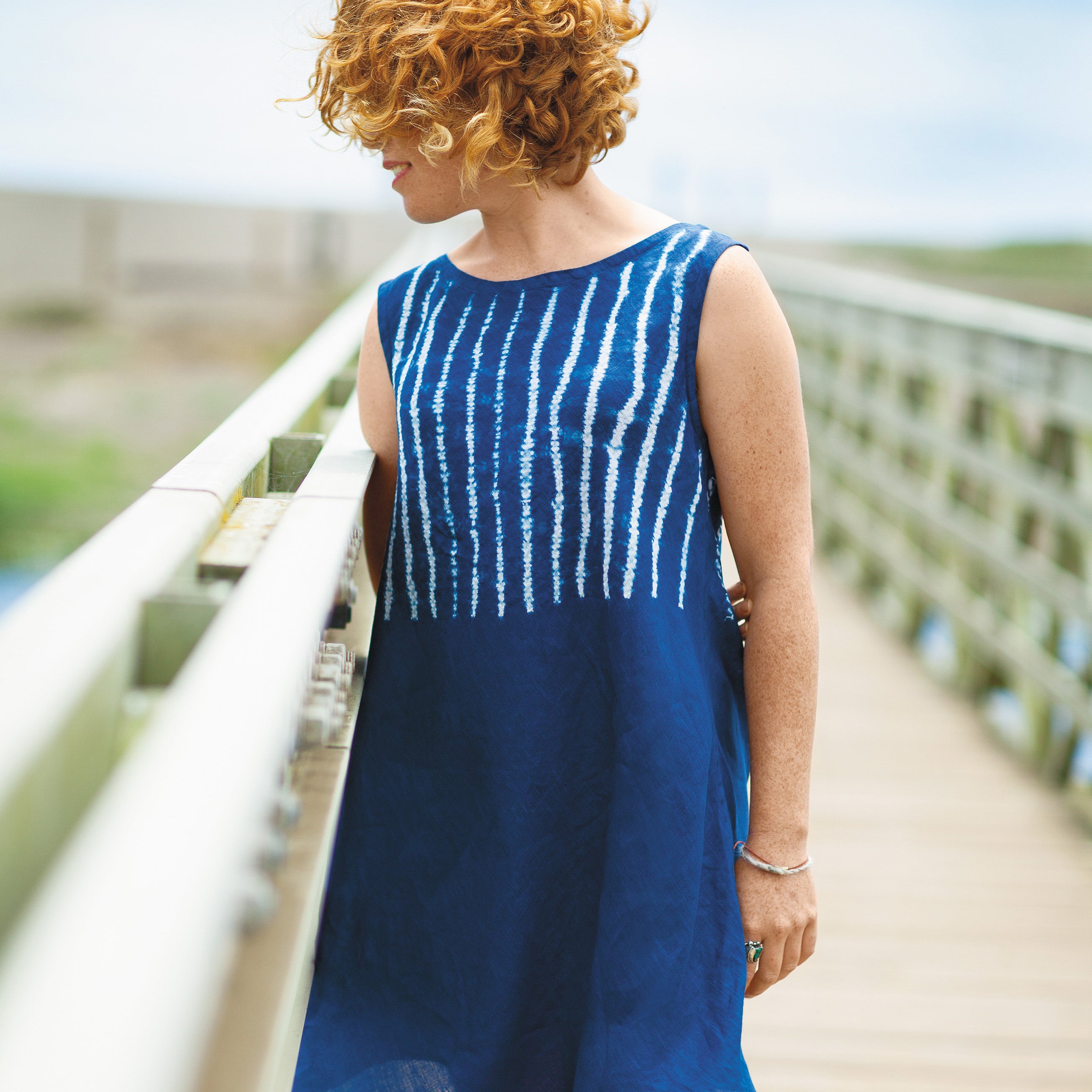 Indigo + Shibori: Bound Resist + Stitch Resist - Saturday, July 27, 2024