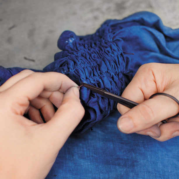 Indigo + Shibori: Bound Resist + Stitch Resist - Saturday, July 27, 2024