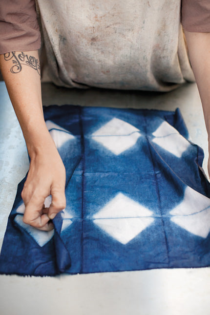 Indigo + Shibori: Clamp Resist - Saturday, June 22nd 2024