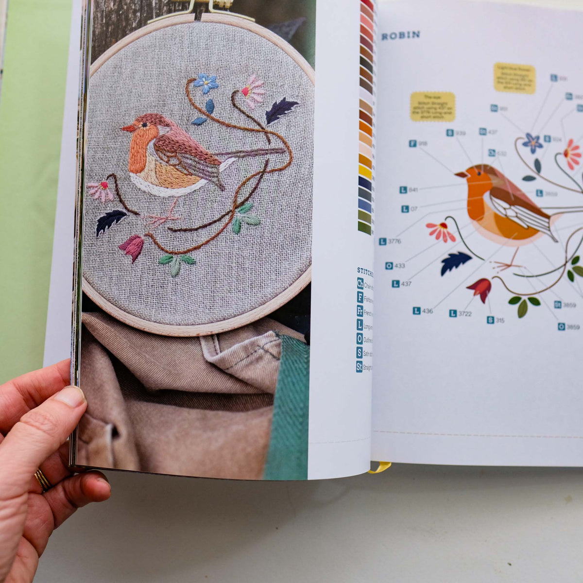 Wild Embroidery: 16 Botanical Designs Inspired by the Beauty of the Arts and Crafts Movement by Noriko Livingstone