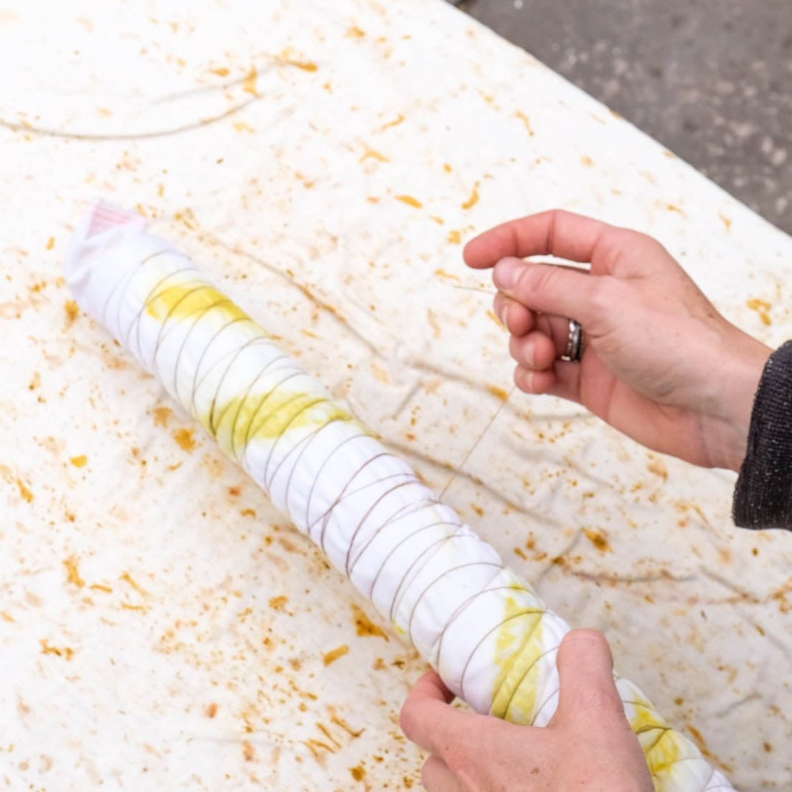 Mapping Color: Ecoprinting with Plants on Cotton and Linen Fabric - Saturday, September 28, 2024