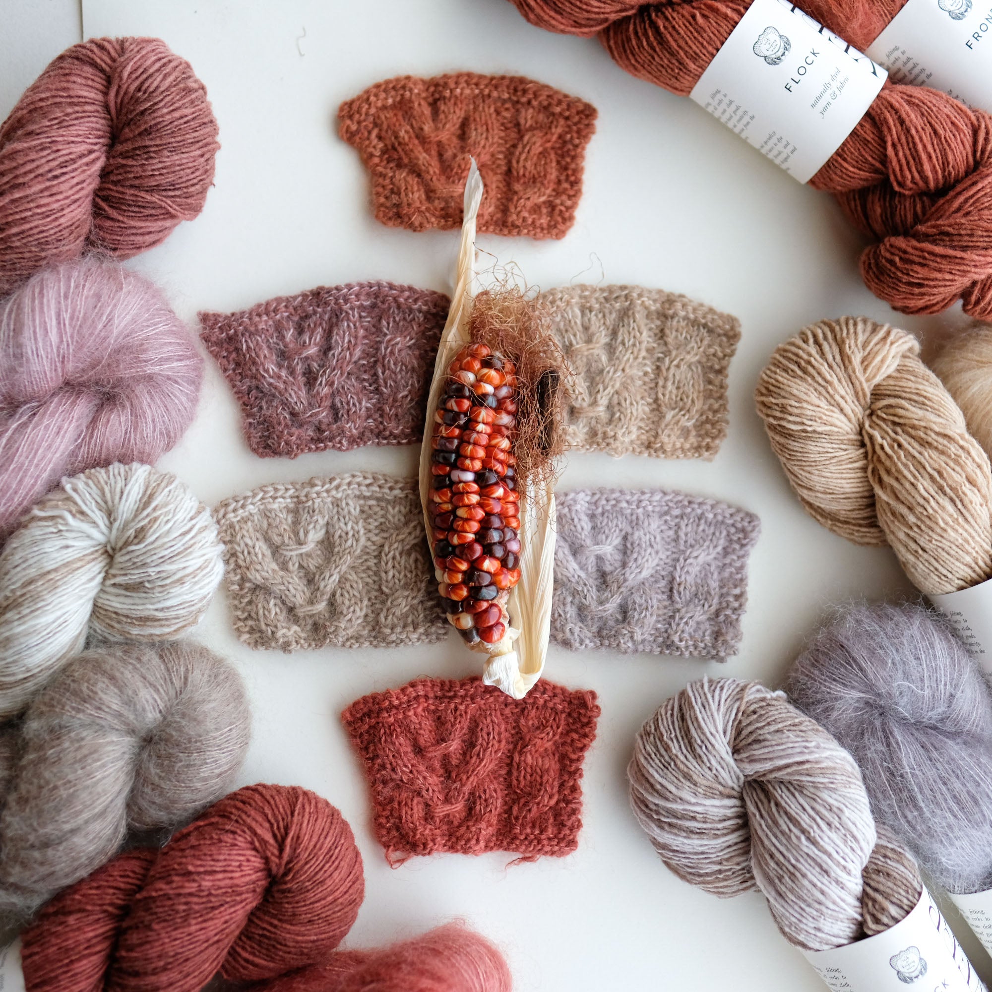 AVFKW x Thea Colman - Peach Bourbon Tea Cardigan Bundle