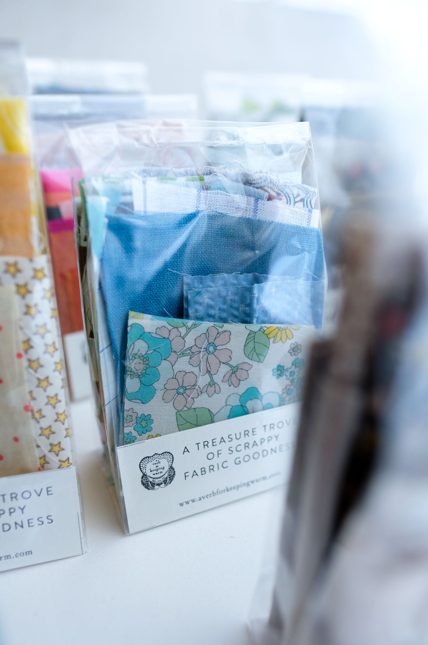 A Treasure Trove of Scrappy Fabric Goodness
