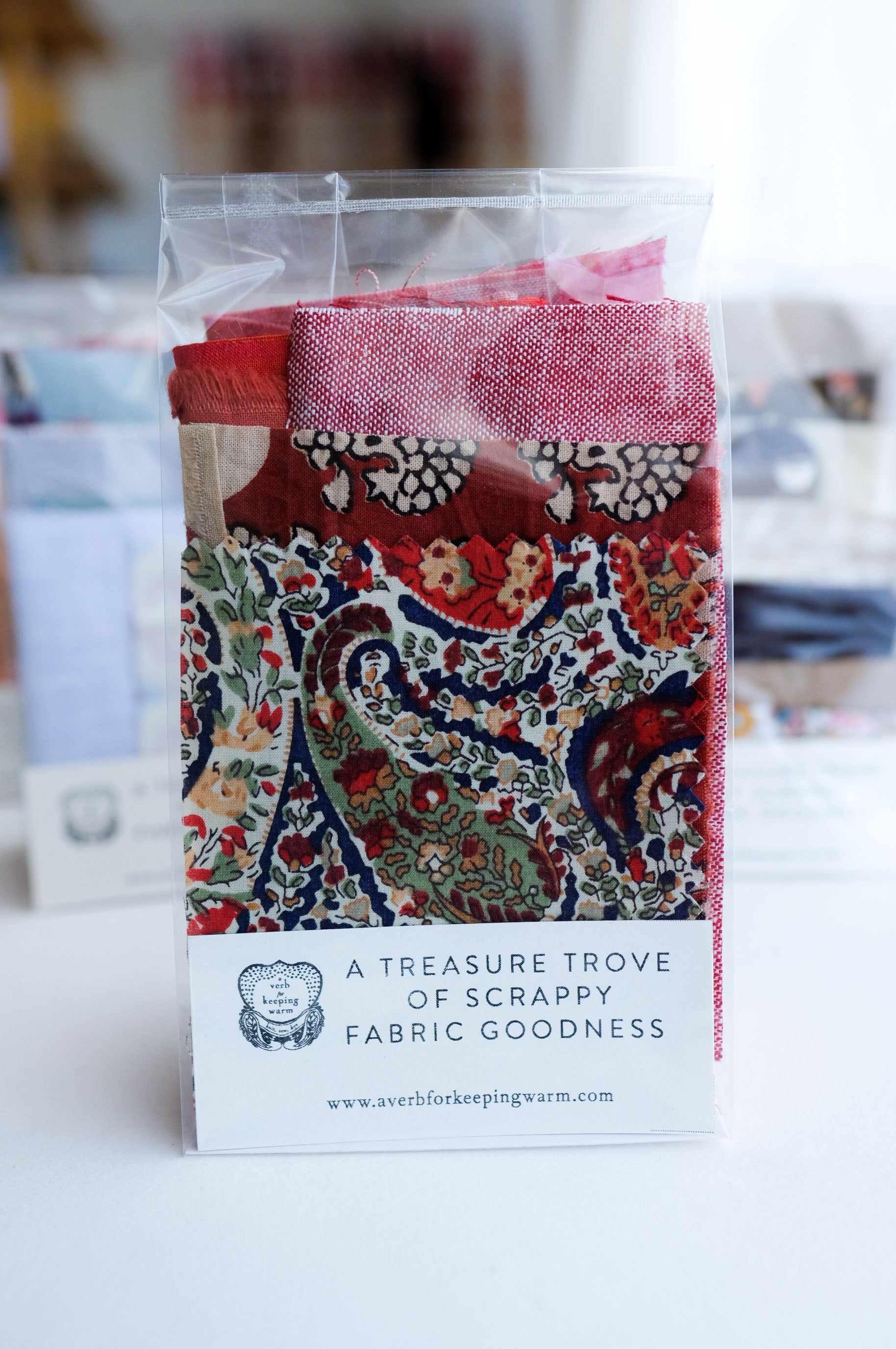 A Treasure Trove of Scrappy Fabric Goodness