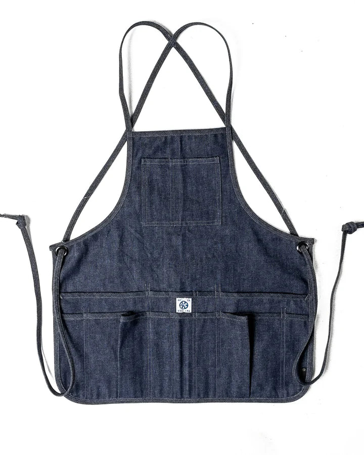 Denim Mid-Length Apron