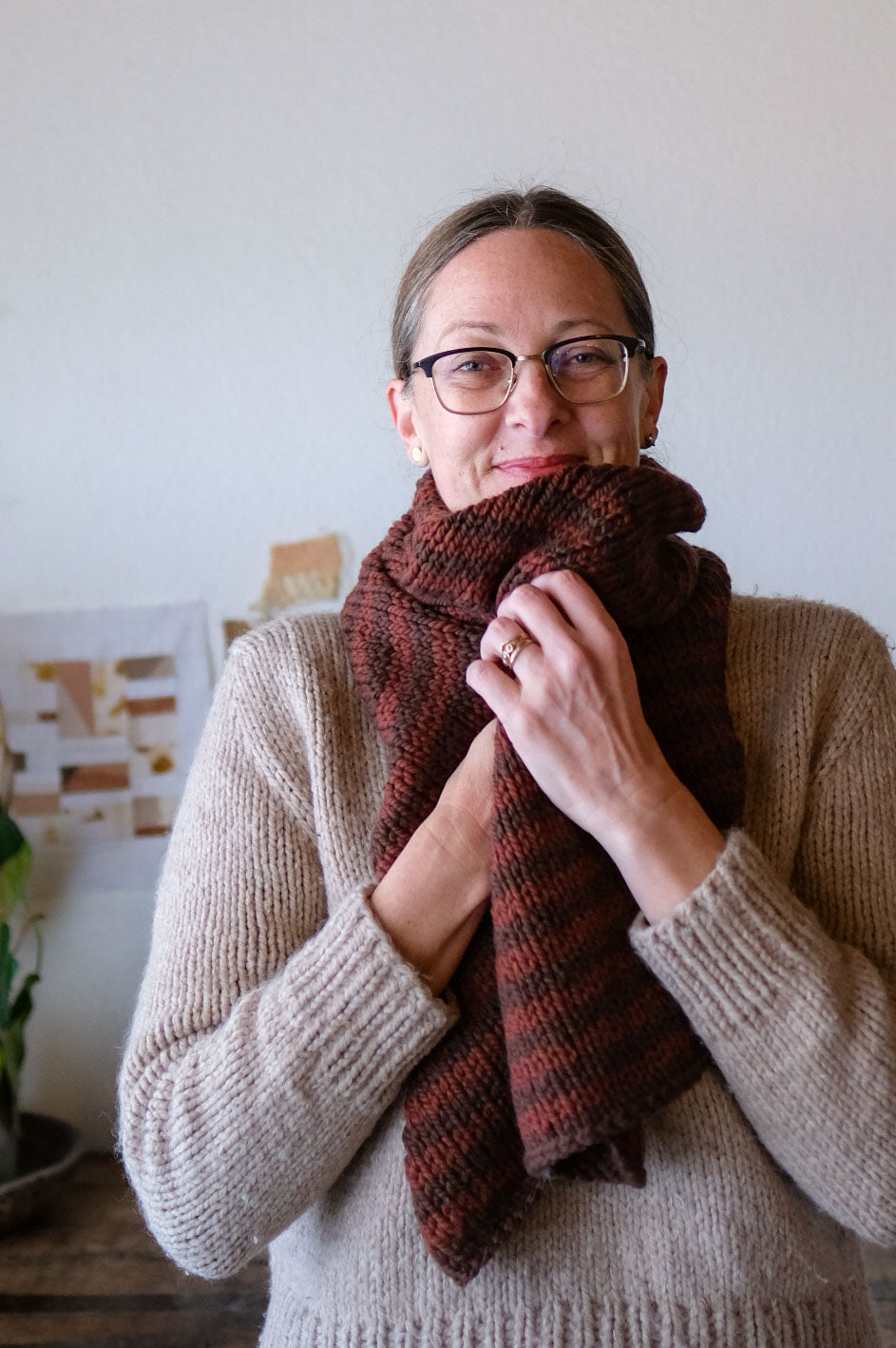 Bread & Butter x Kristine Vejar - Hot Cocoa Scarf Bundle