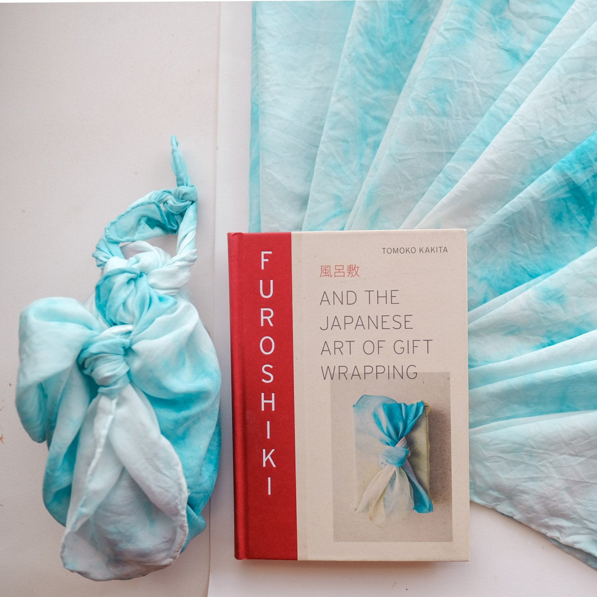 Locally-Grown Indigo-Dyed Silk Scarf